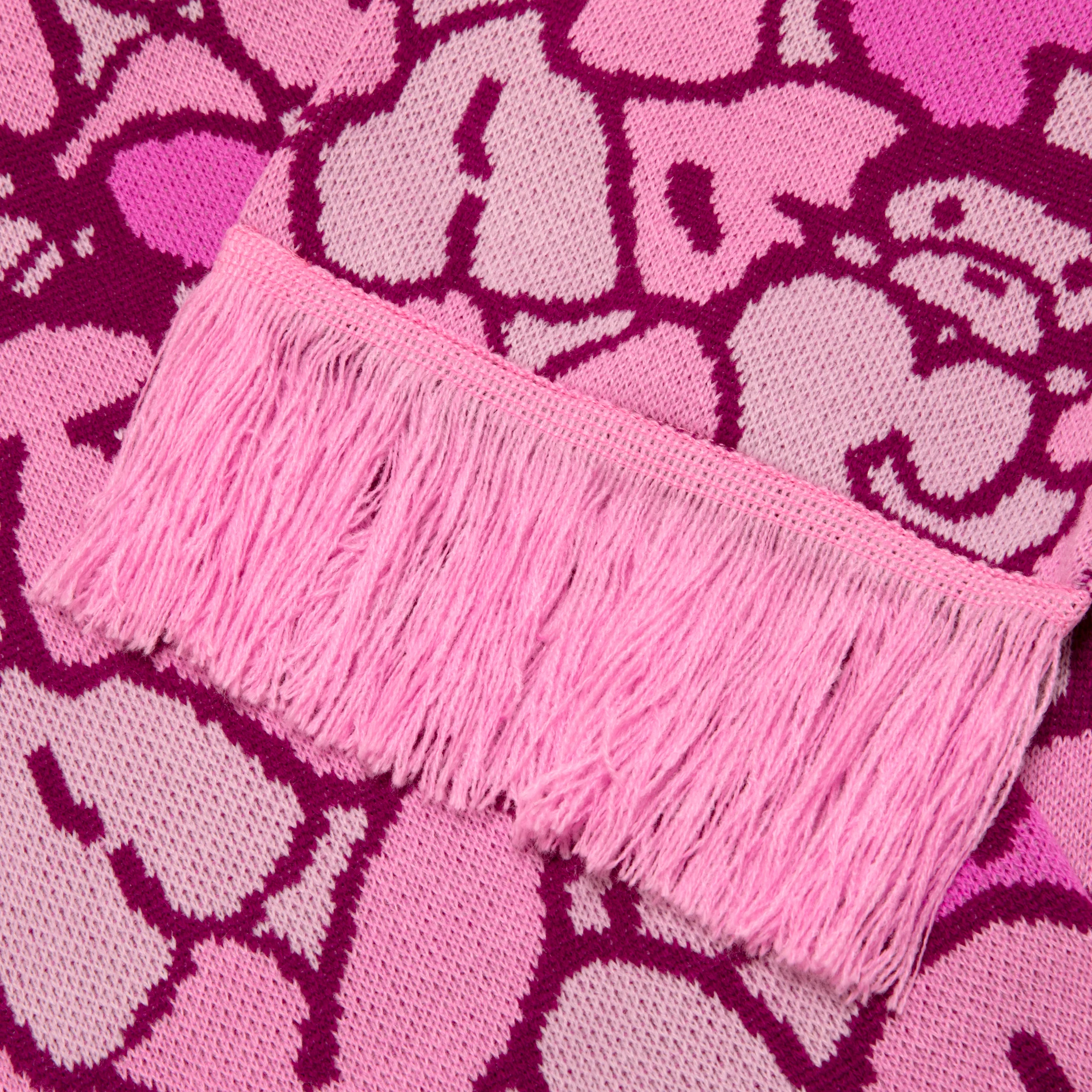 BUBBLE CAMO KNIT SCARF - Image 4