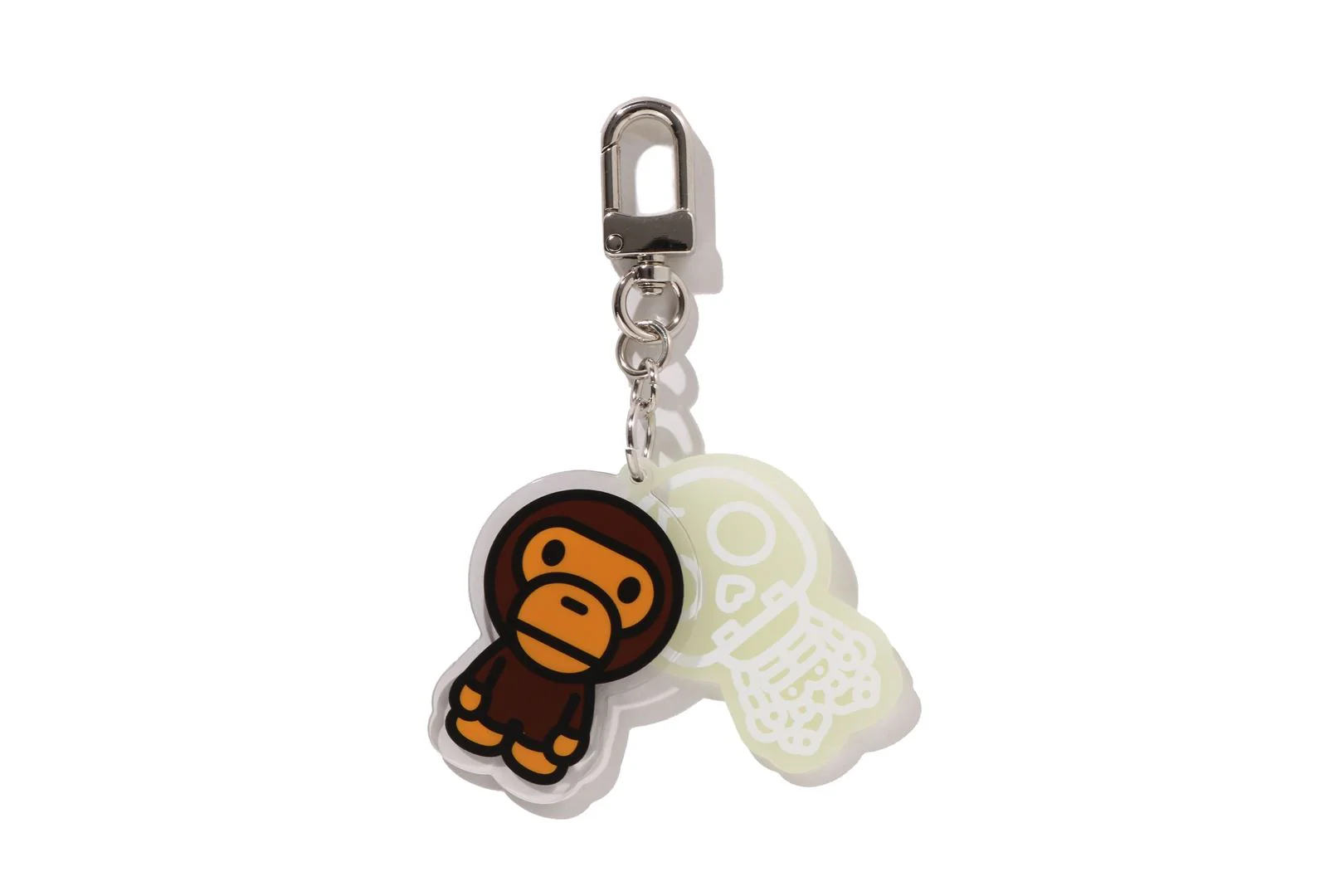 BABY MILO SKULL ACRYLIC KEYCHAIN - Image 2
