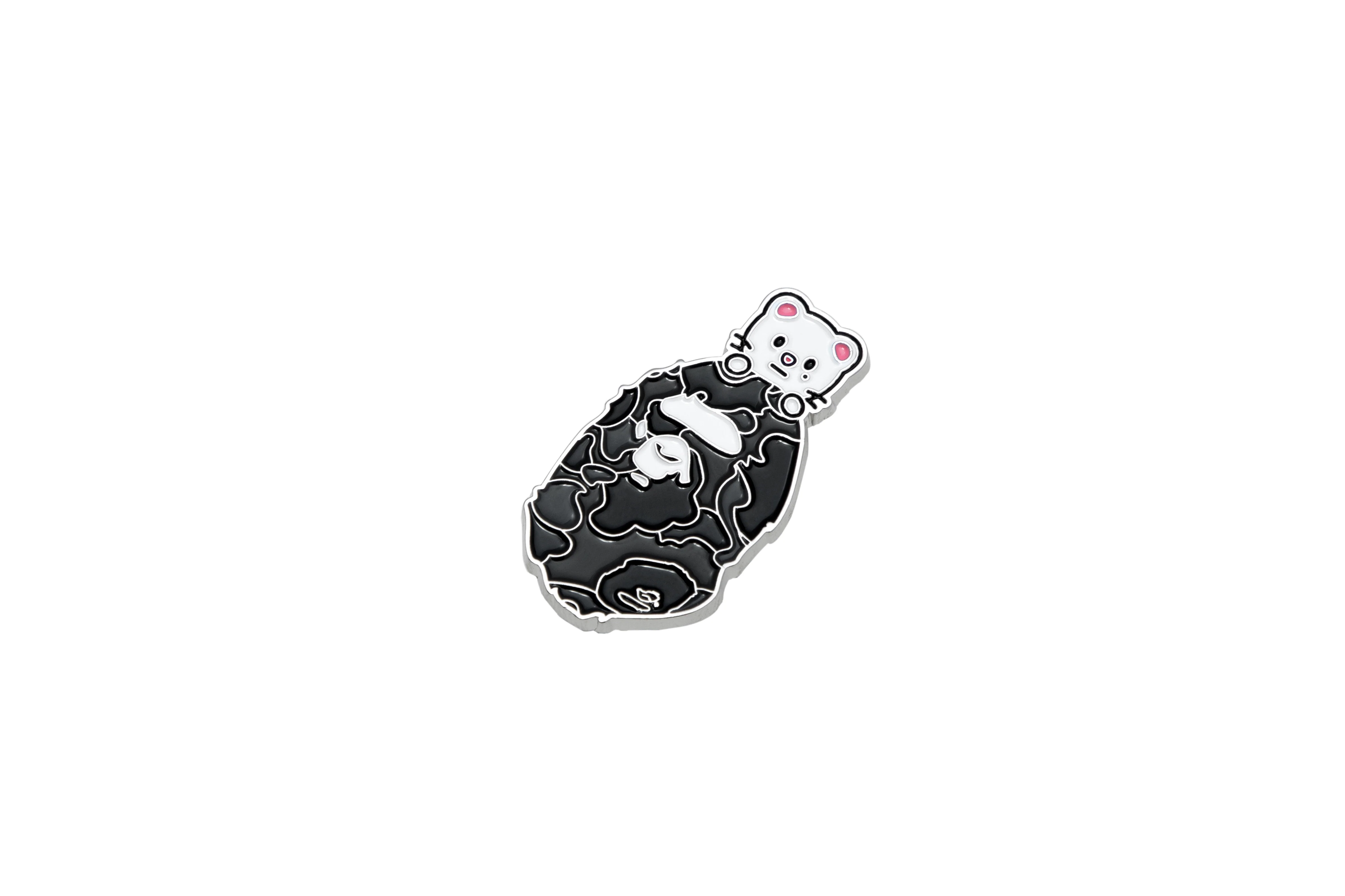 BAPE X STRAY KIDS METAL PINS - Image 3