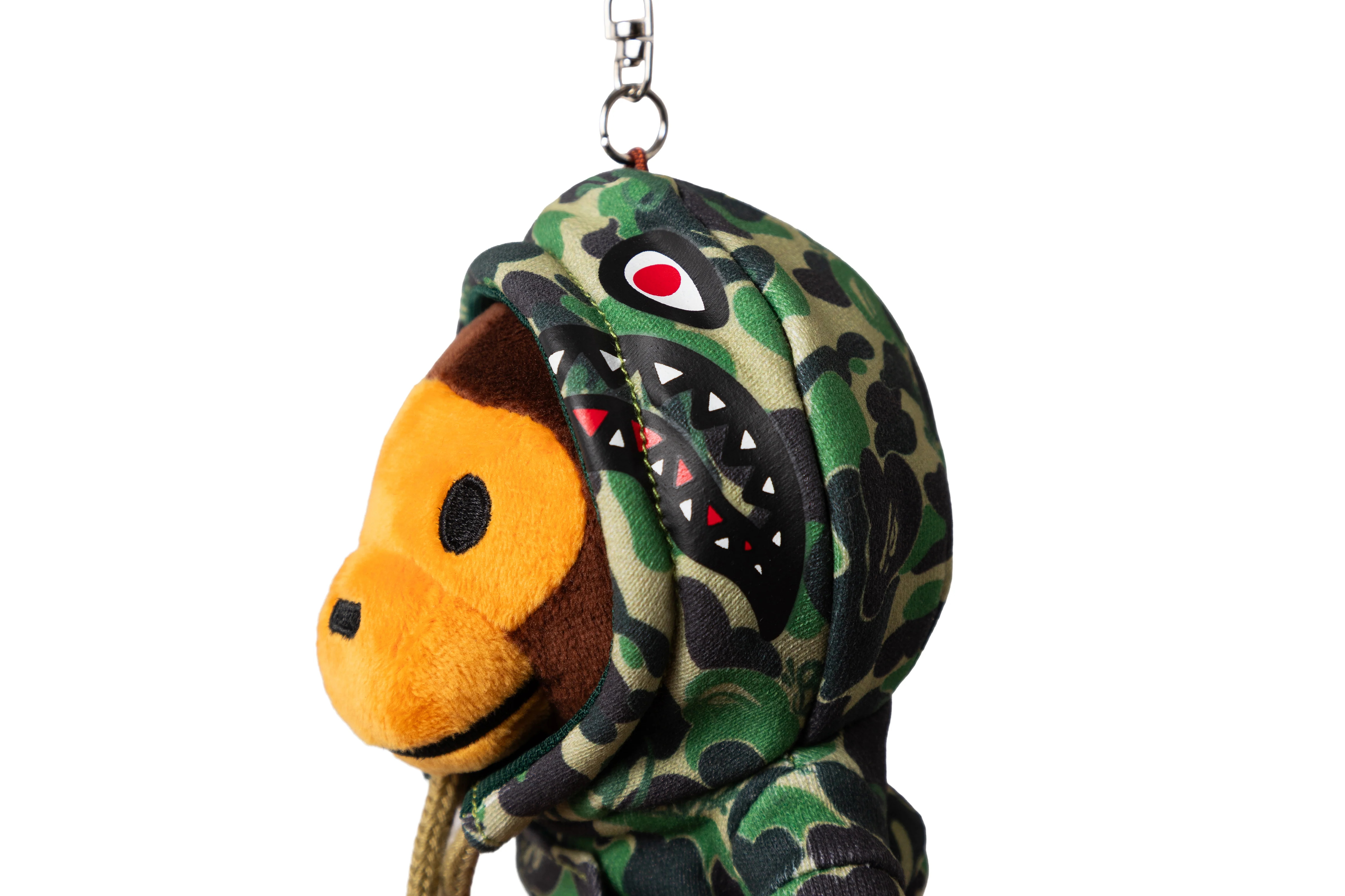 BAPE X SPOTIFY BY CENTRAL CEE CAMO BABY MILO KEYCHAIN - Image 5