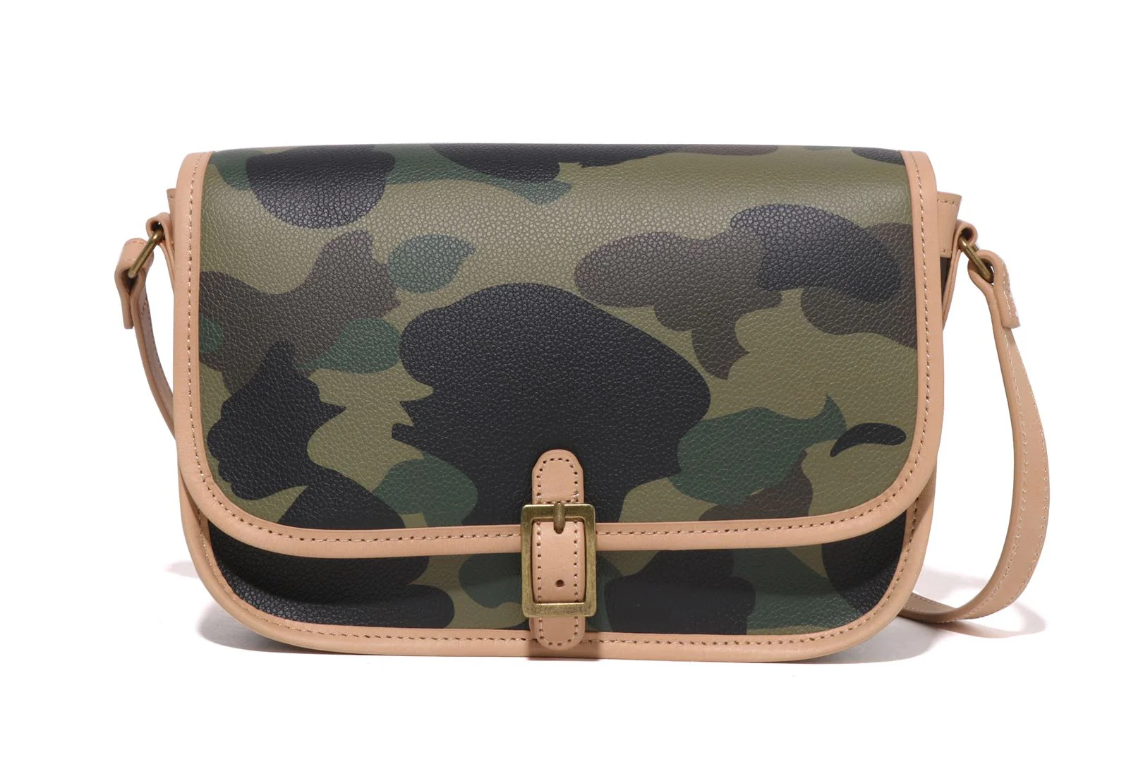 1ST CAMO LEATHER SHOULDER BAG - Image 2