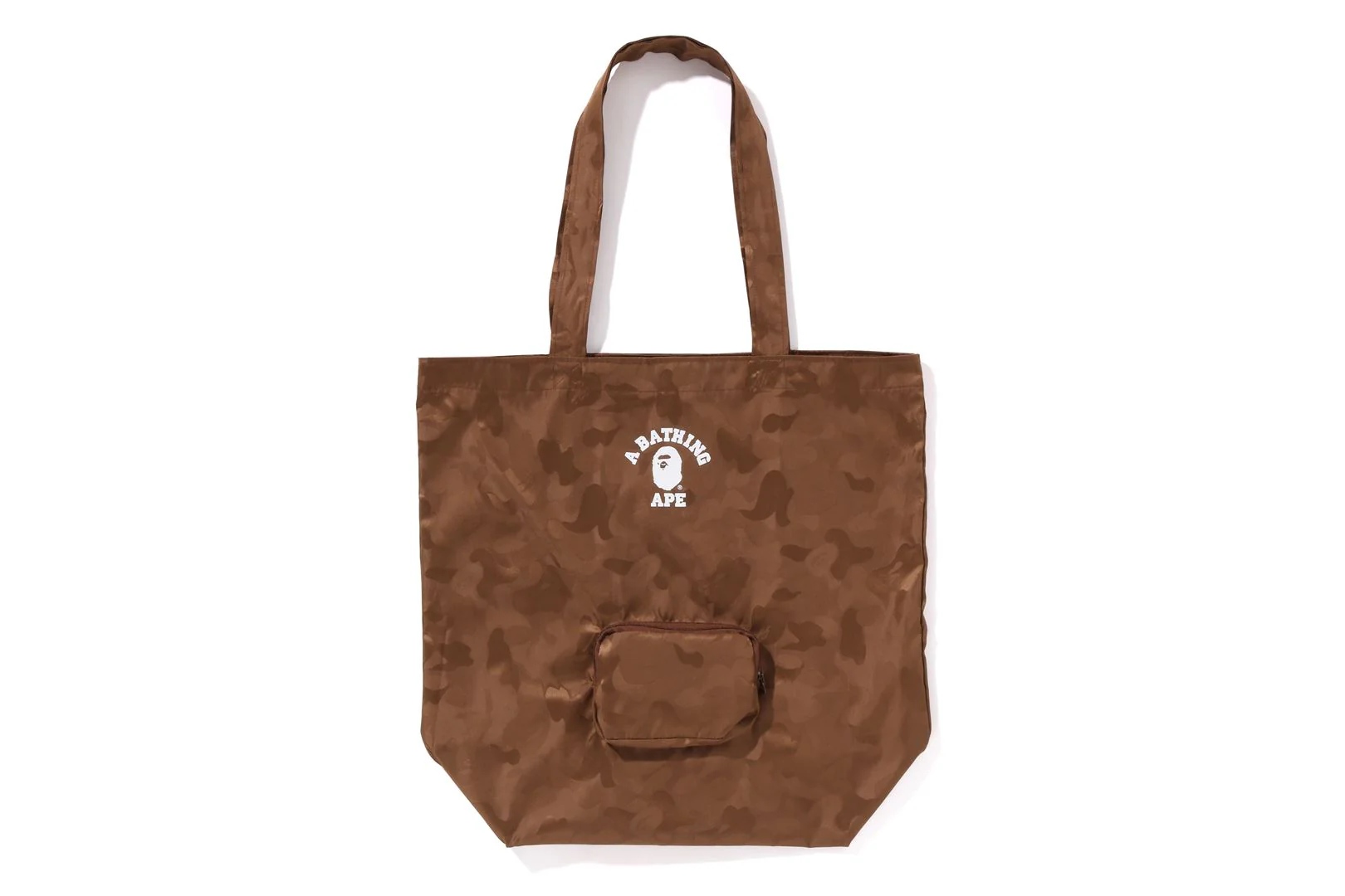 ABC CAMO POLYESTER JACQUARD PACKABLE TOTE BAG - Image 3