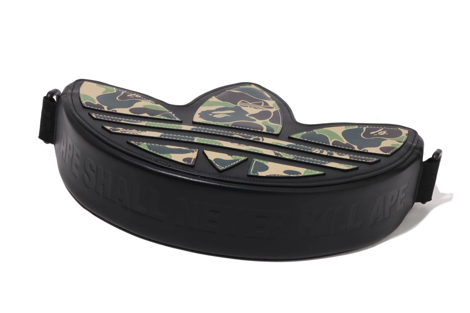 BAPE X ADIDAS CAMO TREFOIL SHOULDER BAG - Image 3