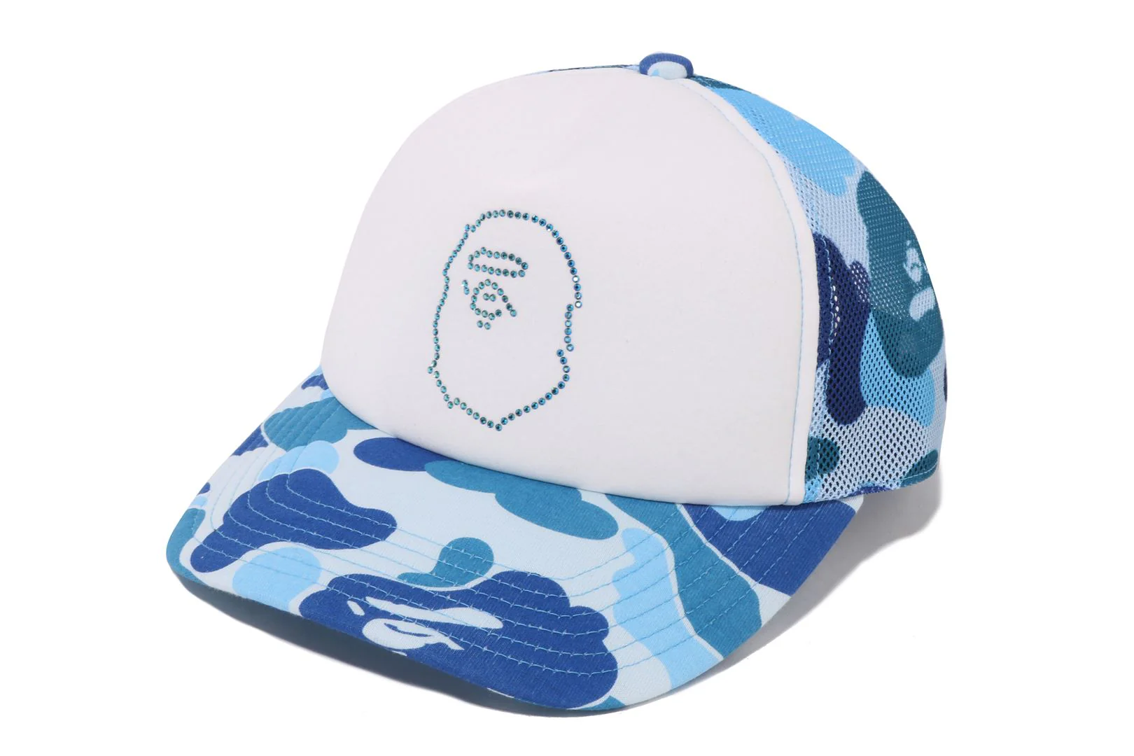 ABC CAMO CRYSTAL STONE MESH CAP - Image 9