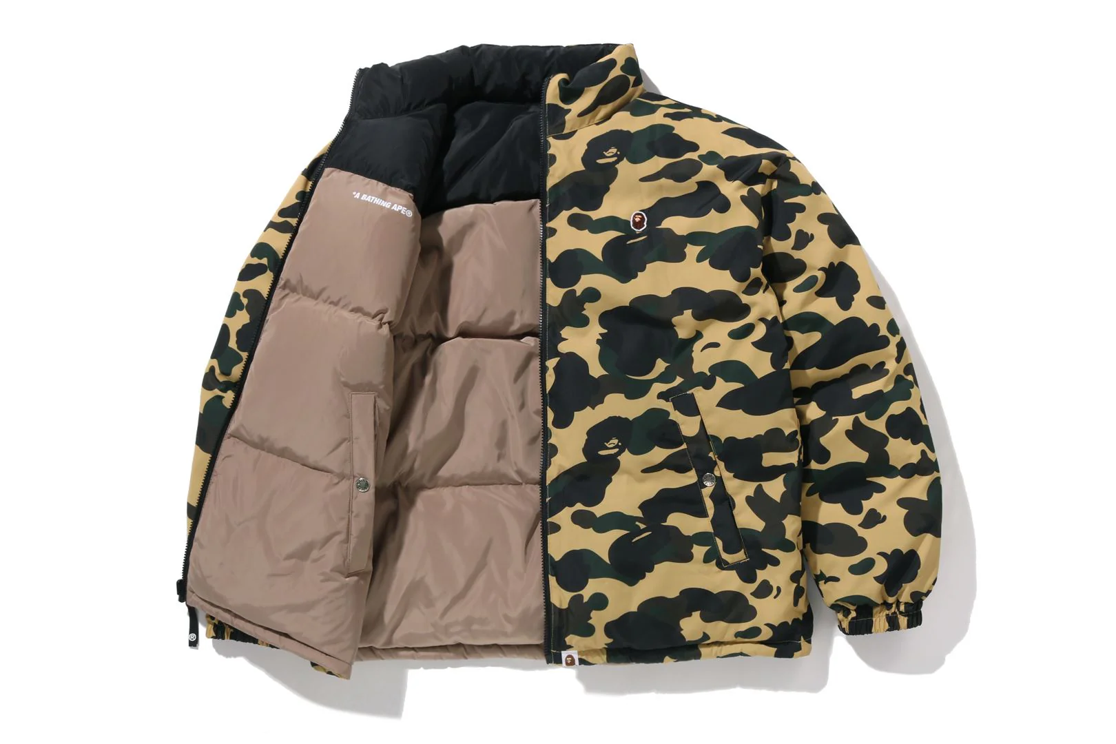 1ST CAMO REVERSIBLE DOWN JACKET - Image 3