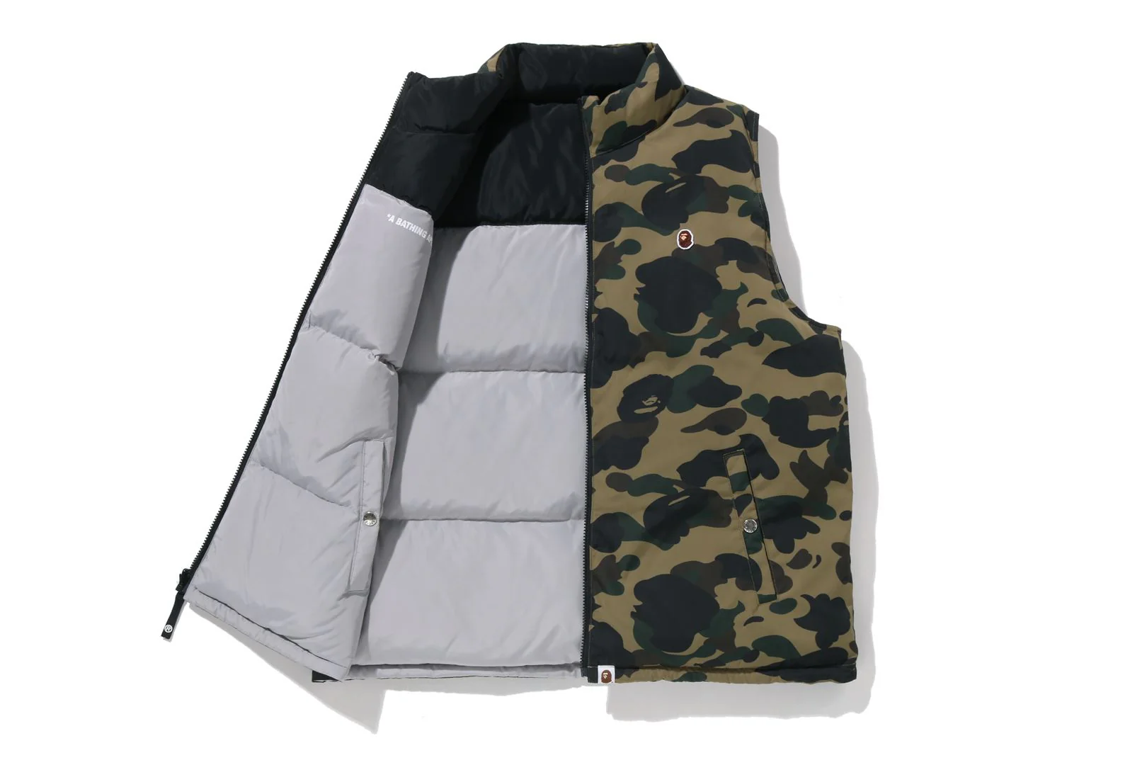 1ST CAMO REVERSIBLE DOWN JACKET - Image 3