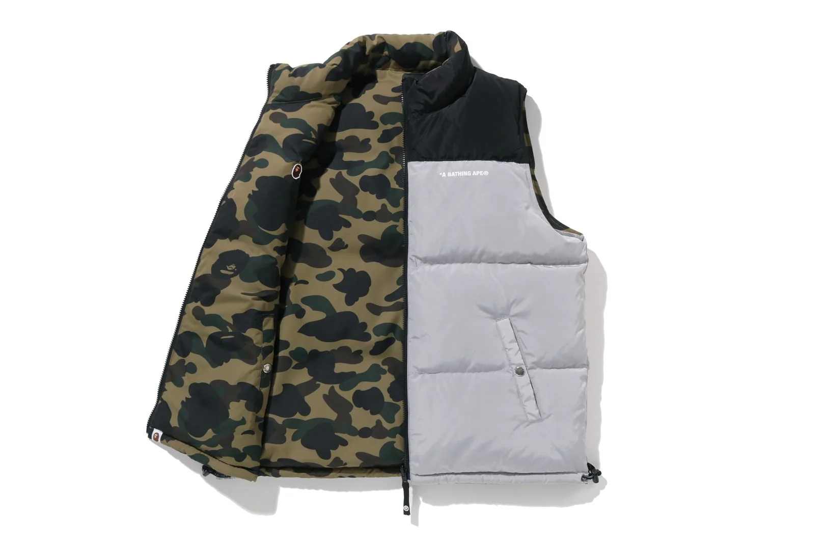 1ST CAMO REVERSIBLE DOWN JACKET - Image 7