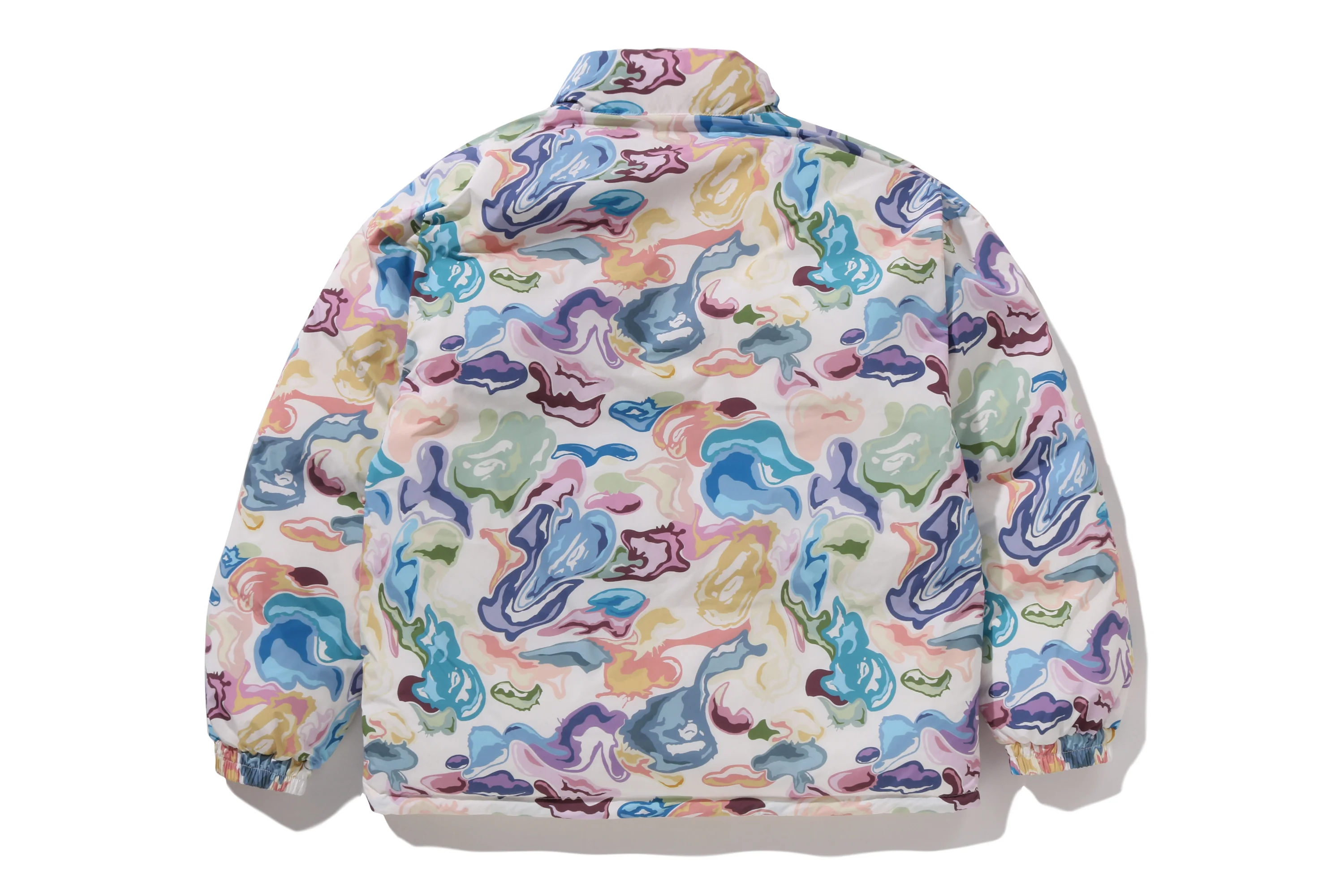 ART CAMO REVERSIBLE DOWN JACKET - Image 10