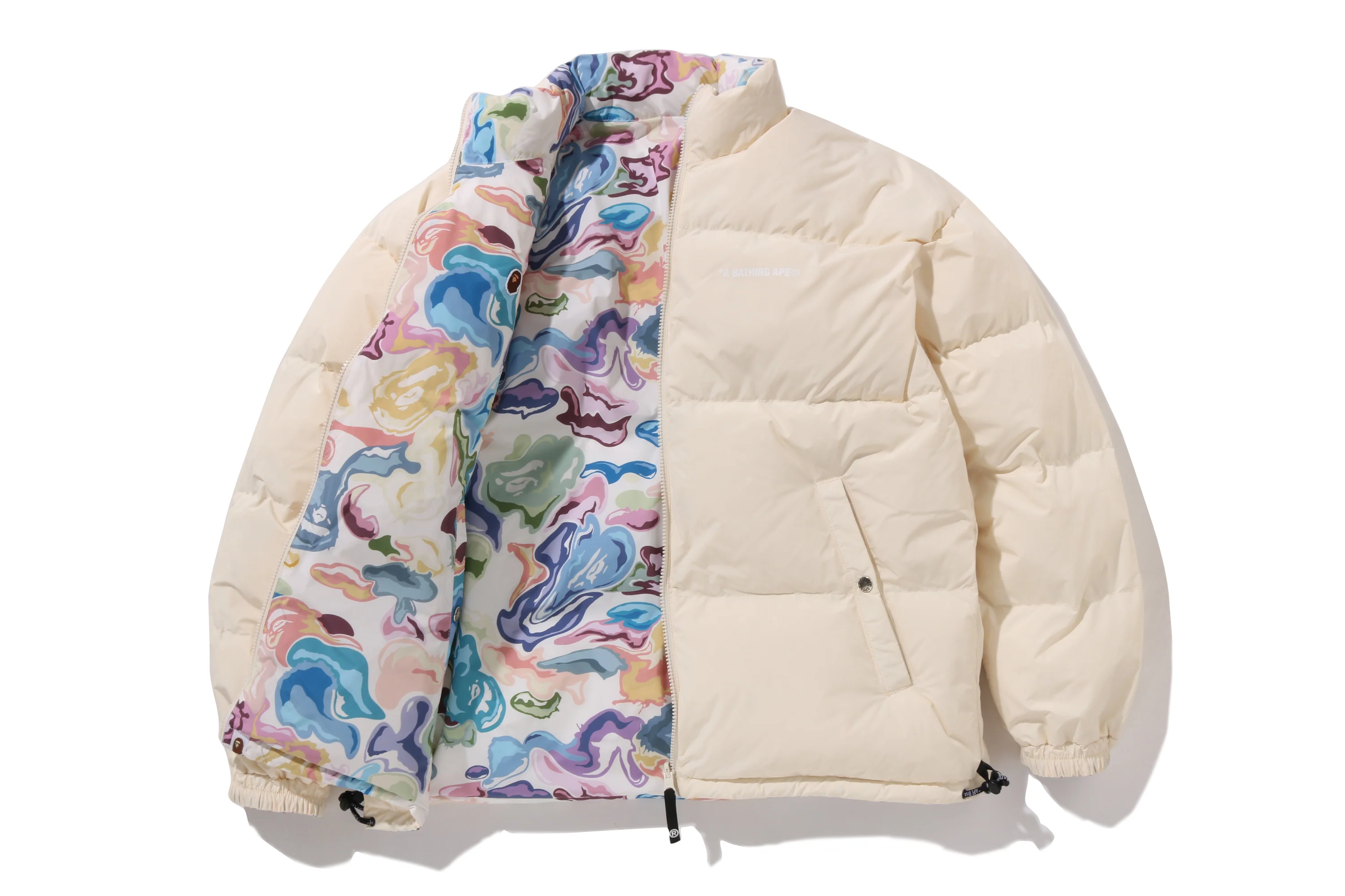ART CAMO REVERSIBLE DOWN JACKET - Image 15