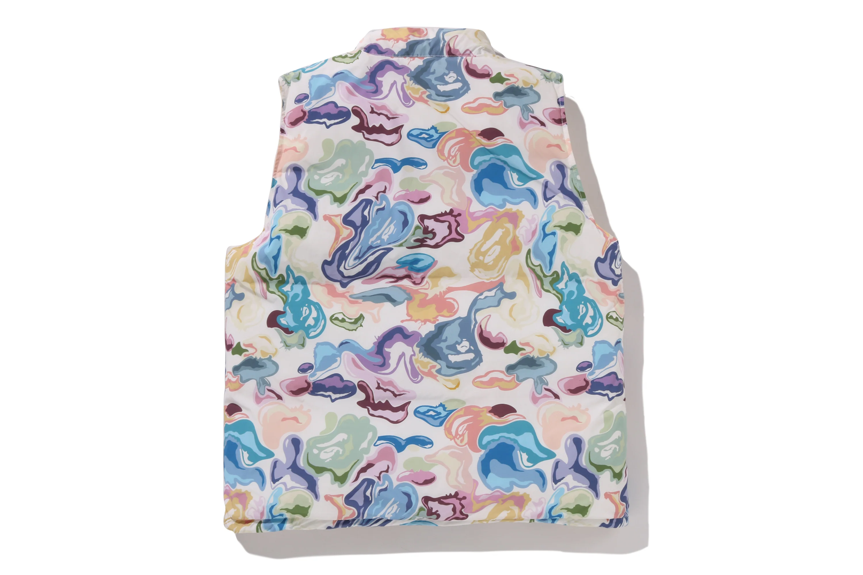 ART CAMO REVERSIBLE DOWN VEST - Image 10
