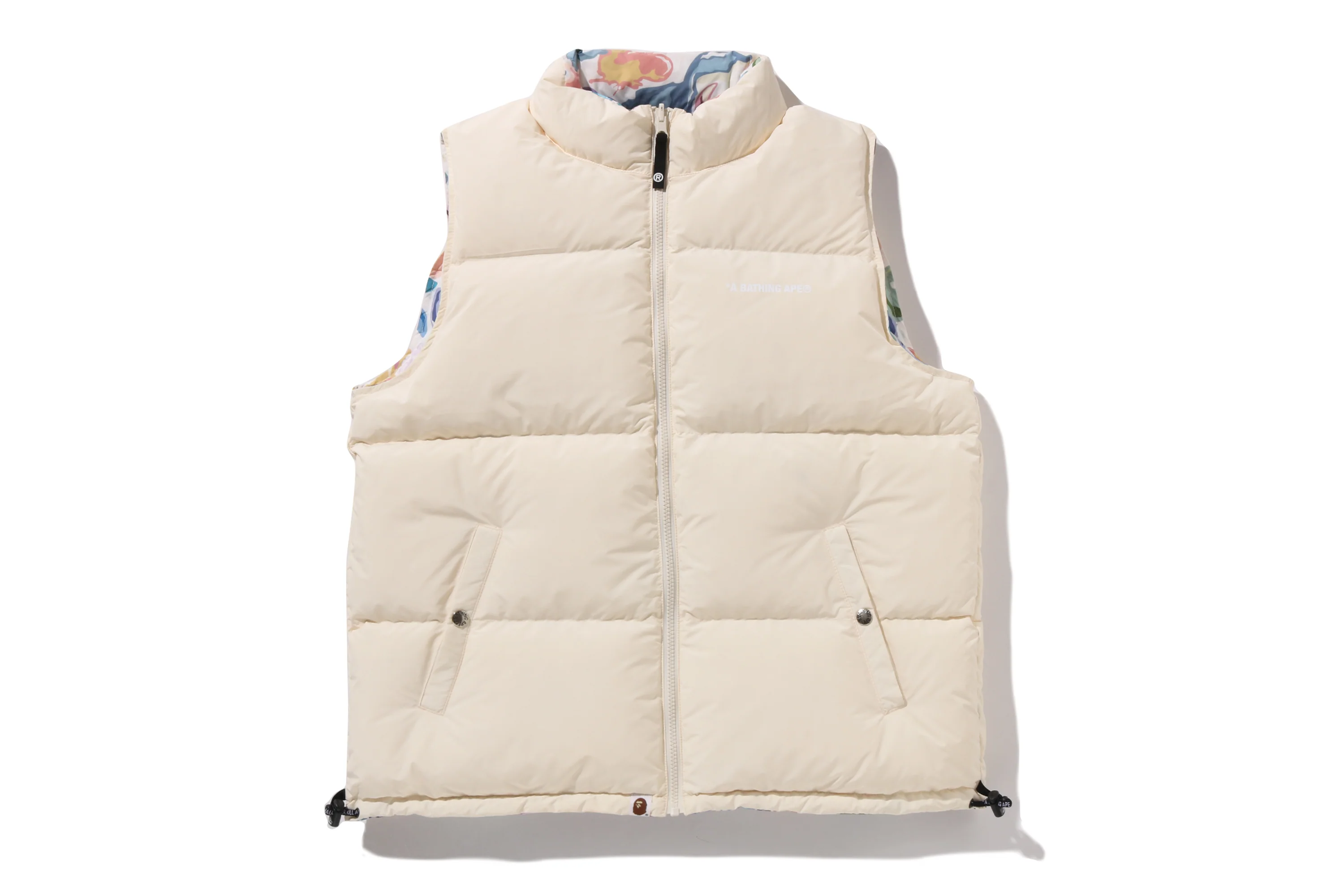 ART CAMO REVERSIBLE DOWN VEST - Image 13