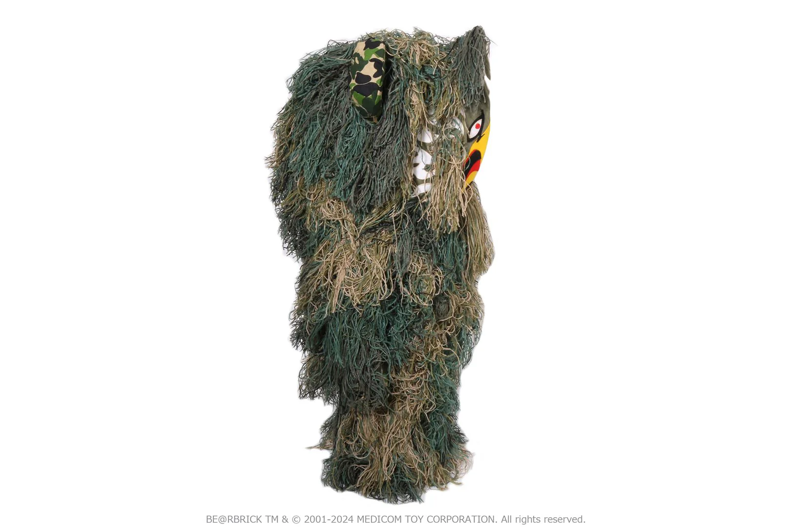 BAPE X READYMADE EAGLE GHILLIE SUIT BE@RBRICK 100% & 1000% JACKET - Image 4