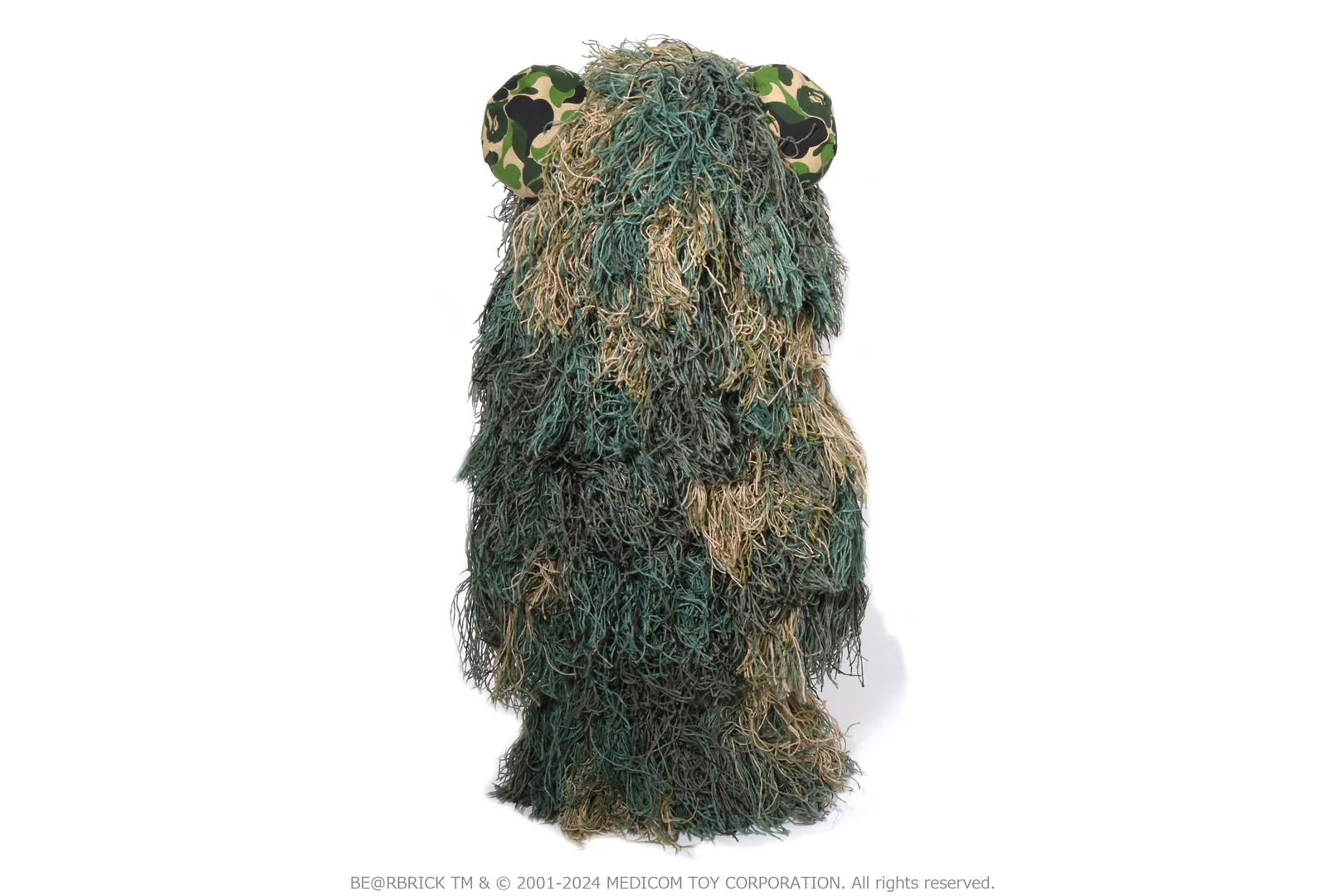 BAPE X READYMADE EAGLE GHILLIE SUIT BE@RBRICK 100% & 1000% JACKET - Image 5