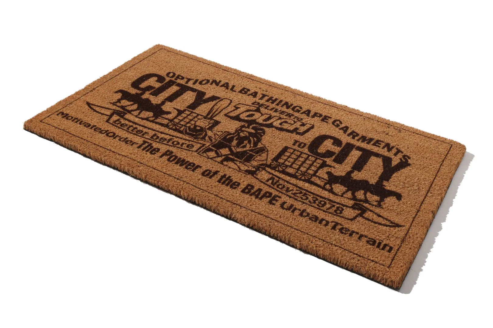 PAPER PATCH DESIGN DOORMAT