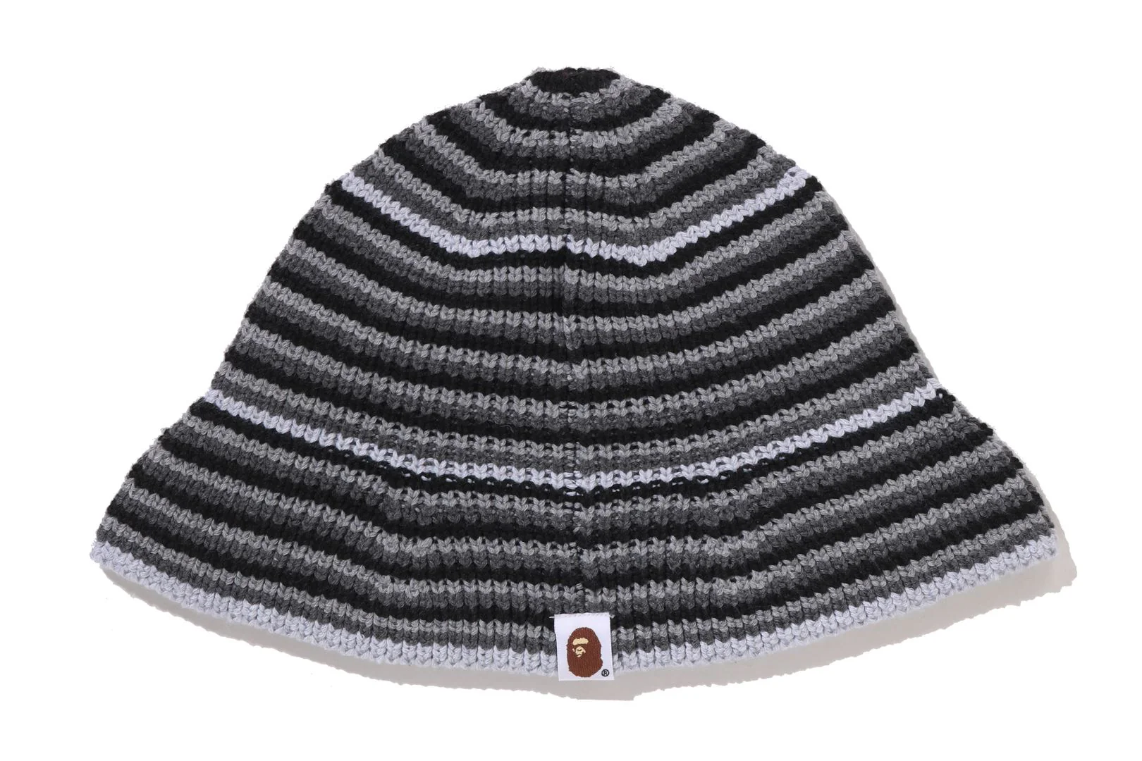 APE HEAD ONE POINT STRIPE KNIT HAT - Image 2