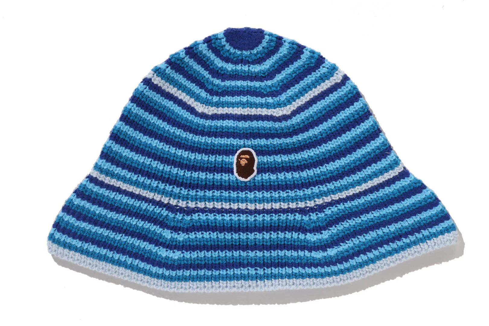 APE HEAD ONE POINT STRIPE KNIT HAT - Image 4