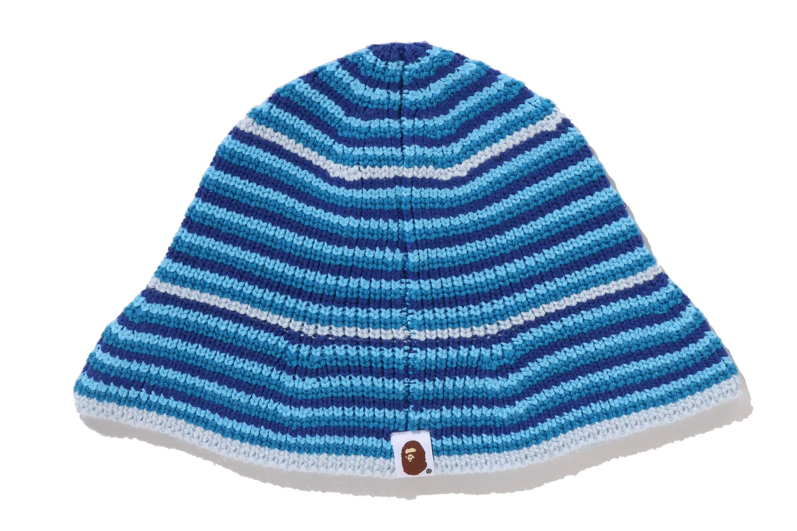 APE HEAD ONE POINT STRIPE KNIT HAT - Image 5