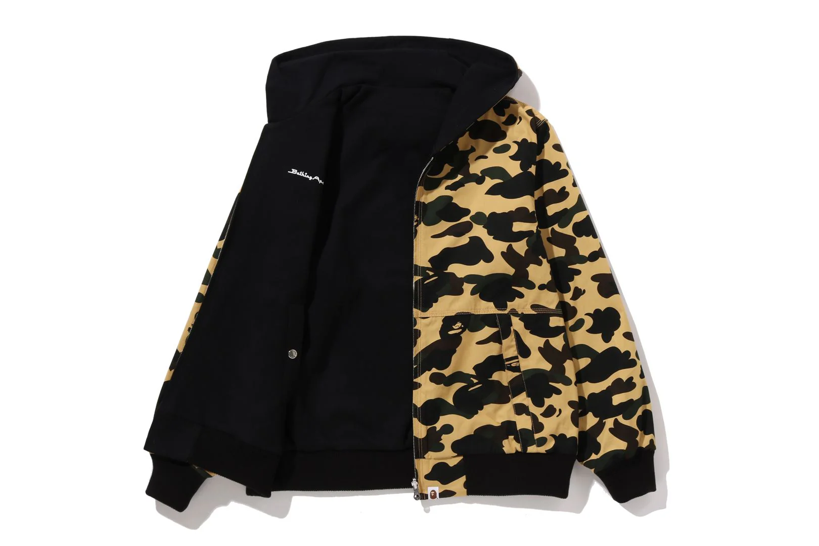1ST CAMO REVERSIBLE ZIP HOODIE - Image 3