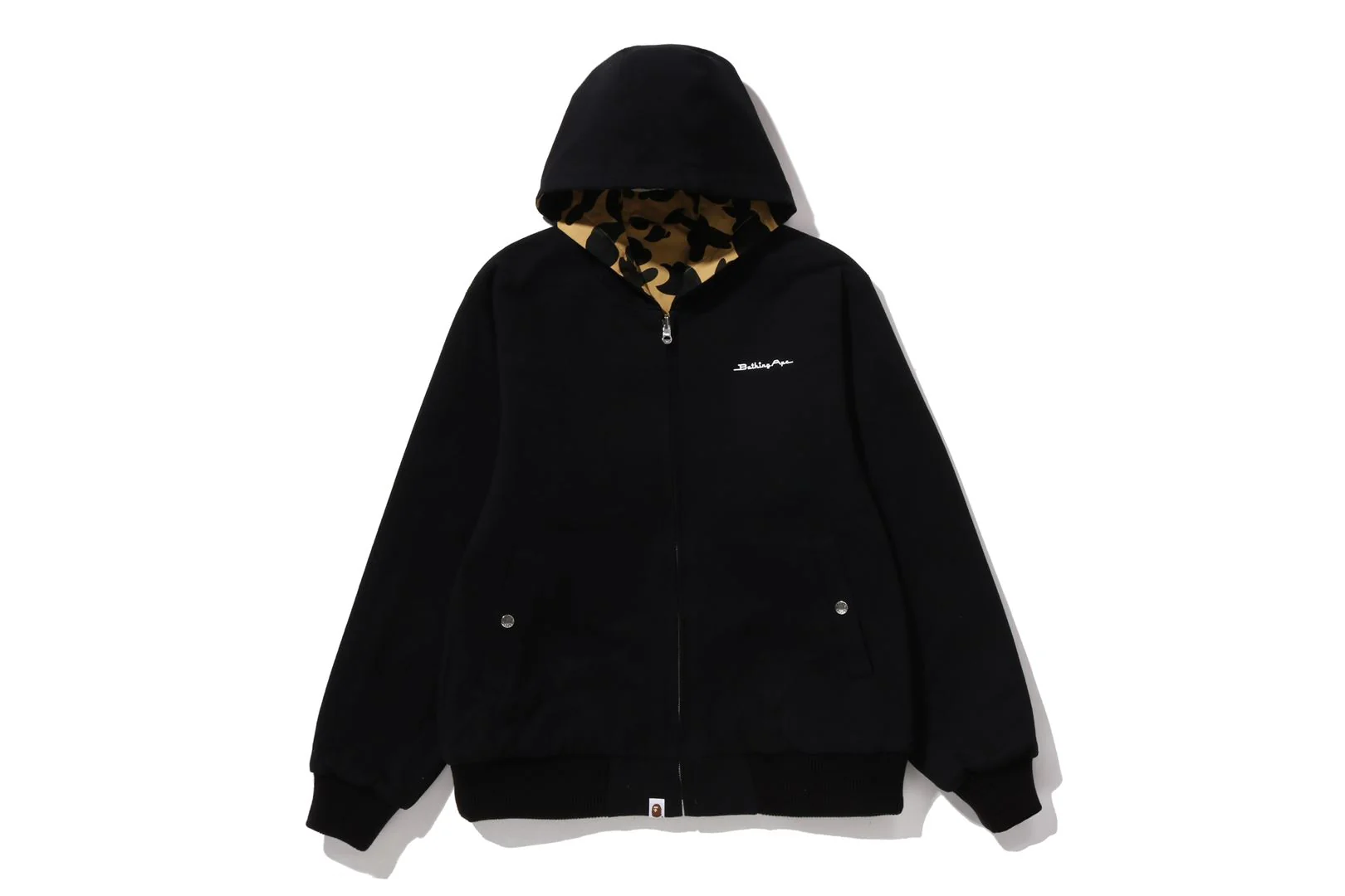 1ST CAMO REVERSIBLE ZIP HOODIE - Image 4