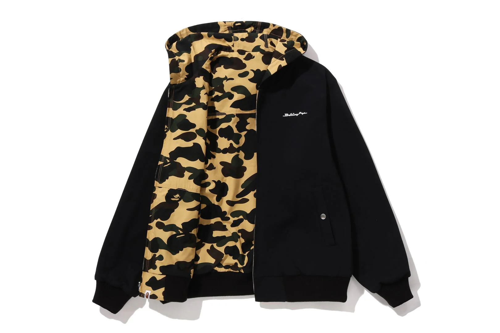 1ST CAMO REVERSIBLE ZIP HOODIE - Image 6