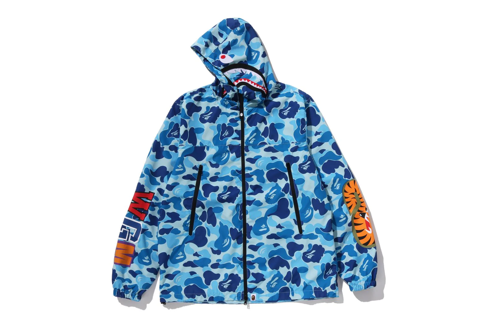 ABC CAMO SHARK HOODIE JACKET - Image 2