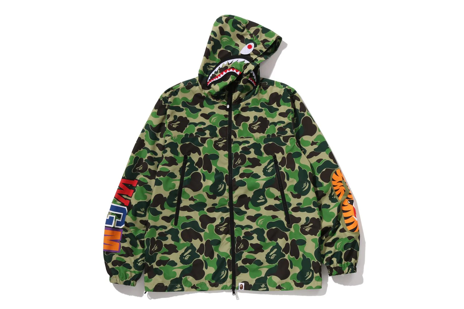 ABC CAMO SHARK HOODIE JACKET - Image 6