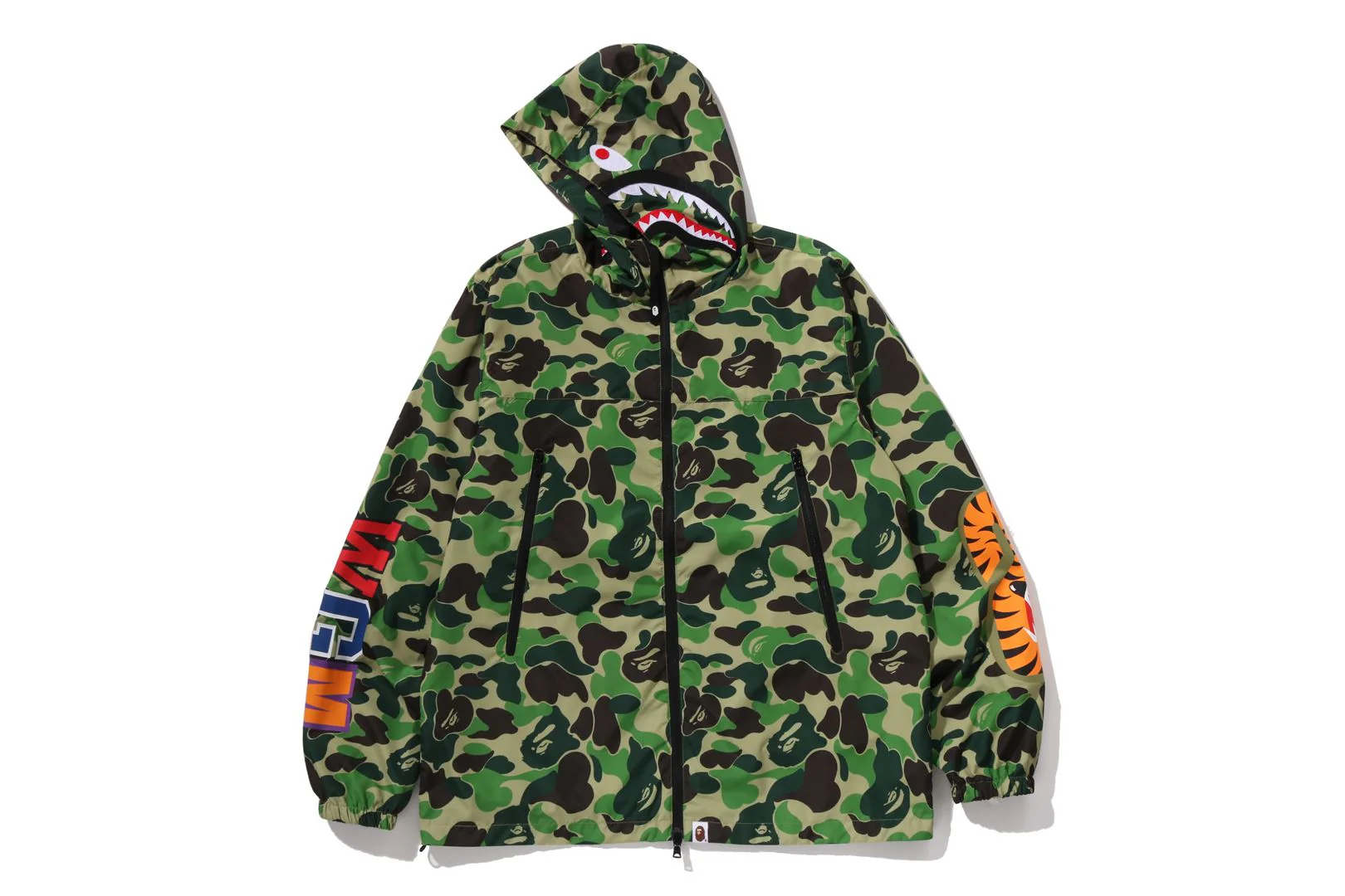 ABC CAMO SHARK HOODIE JACKET - Image 7