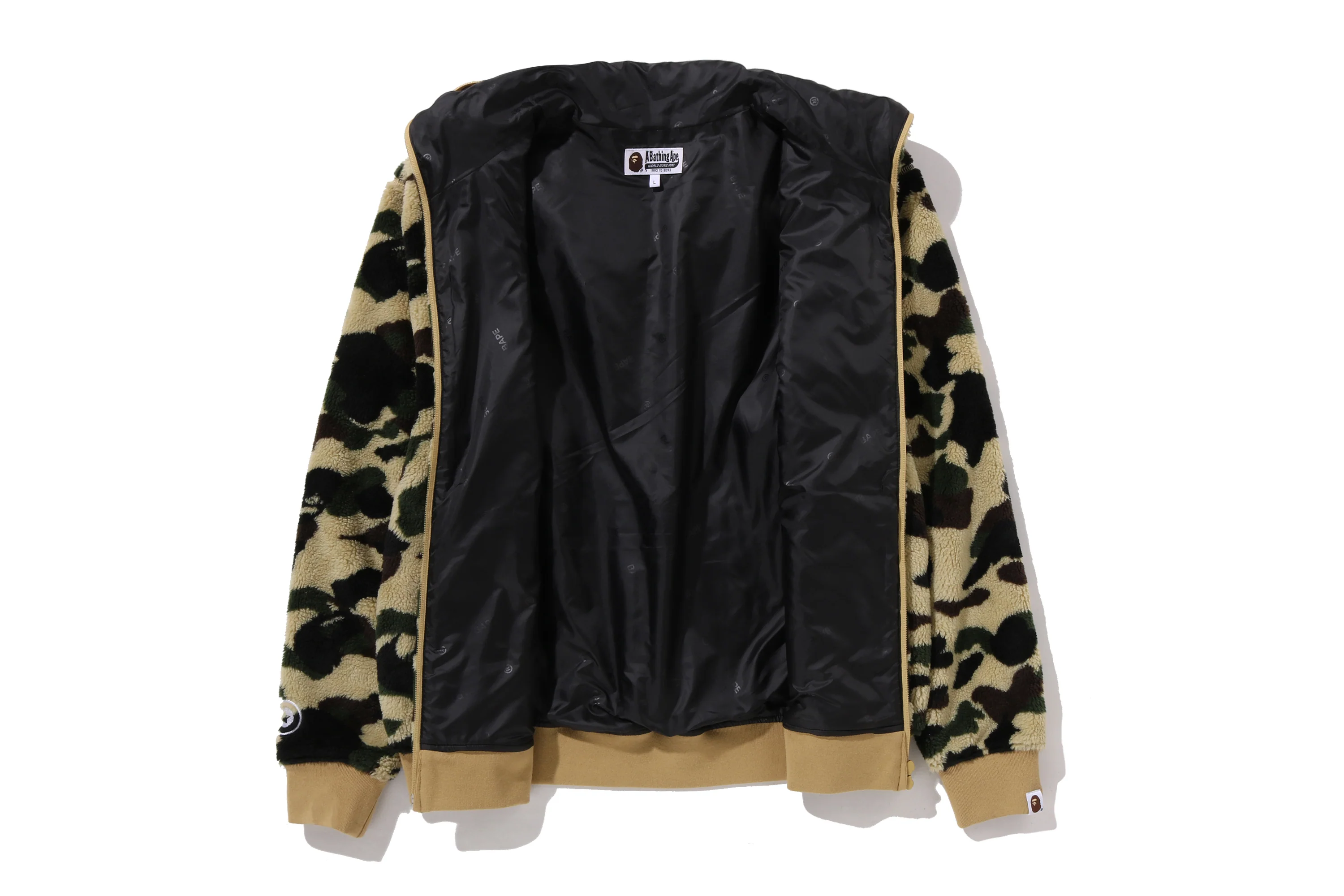 1ST CAMO 2ND SHARK BOA HOODIE JACKET - Image 8