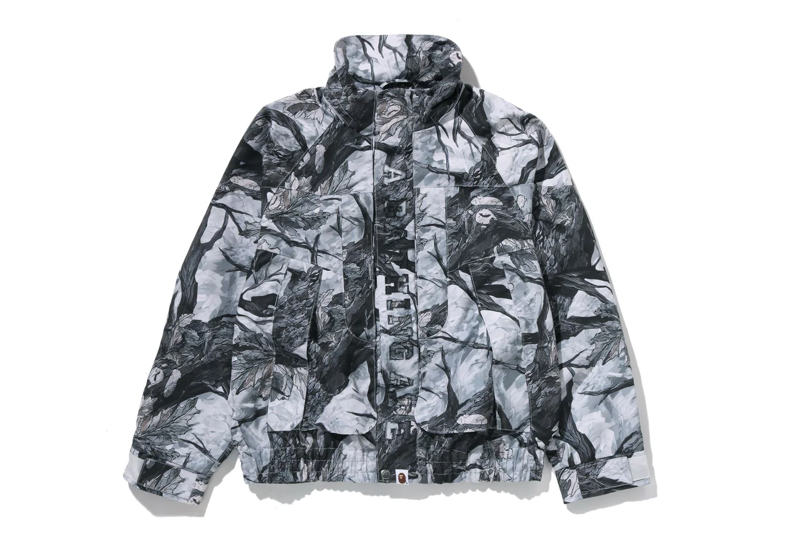 TREE EDGE CAMO HOODED SNOWBOARD JACKET - Image 3