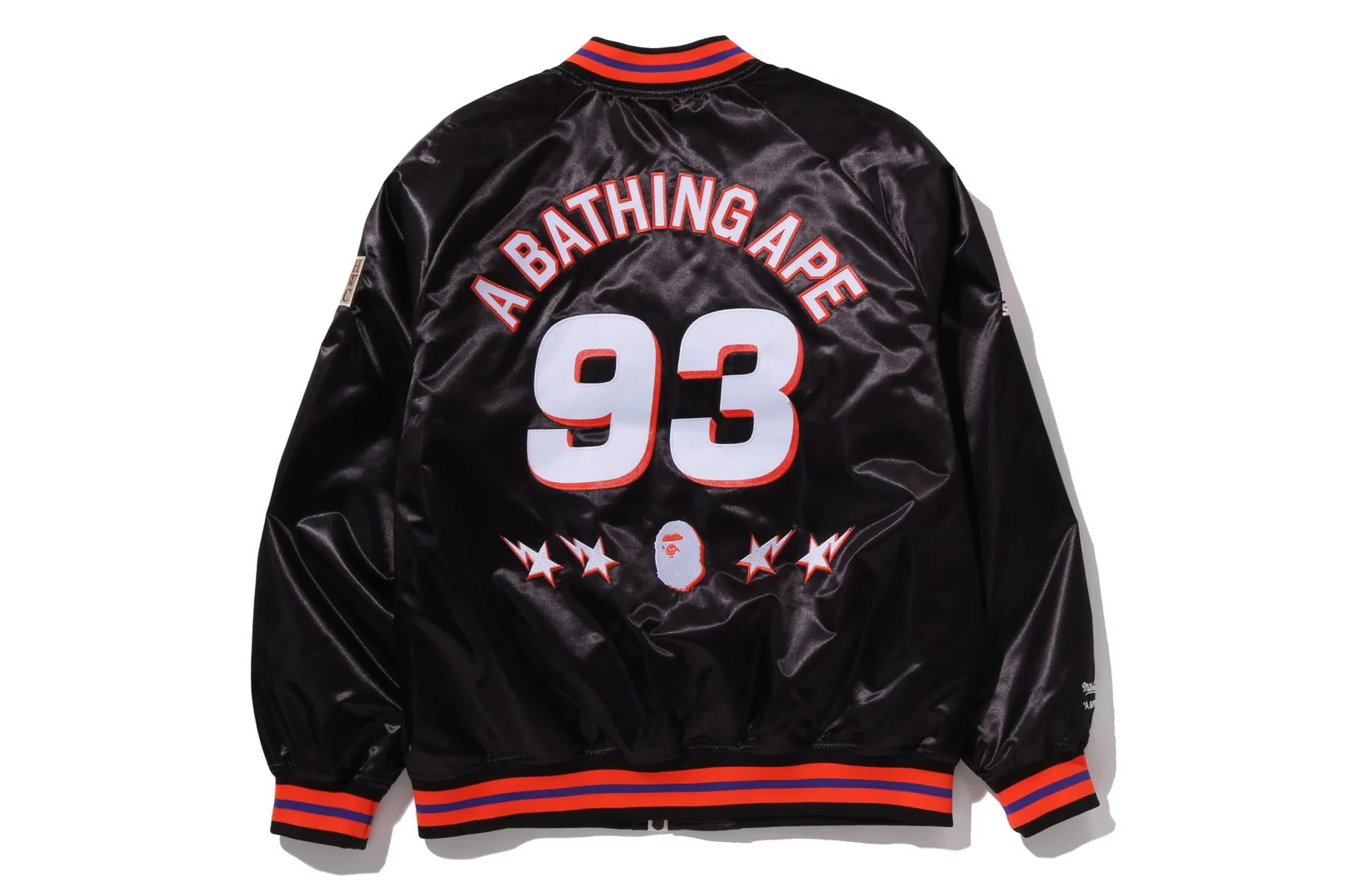BAPE X M&N NBA - PHOENIX SUNS SATIN JACKET - Image 3