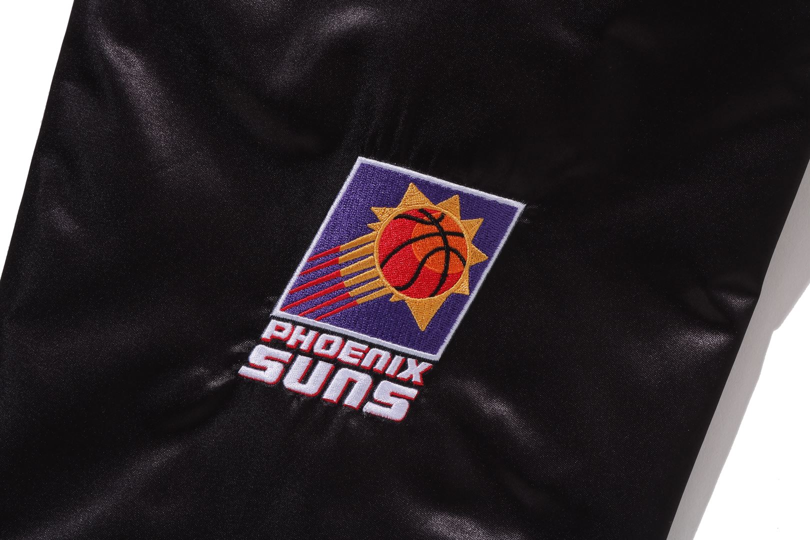 BAPE X M&N NBA - PHOENIX SUNS SATIN JACKET - Image 8