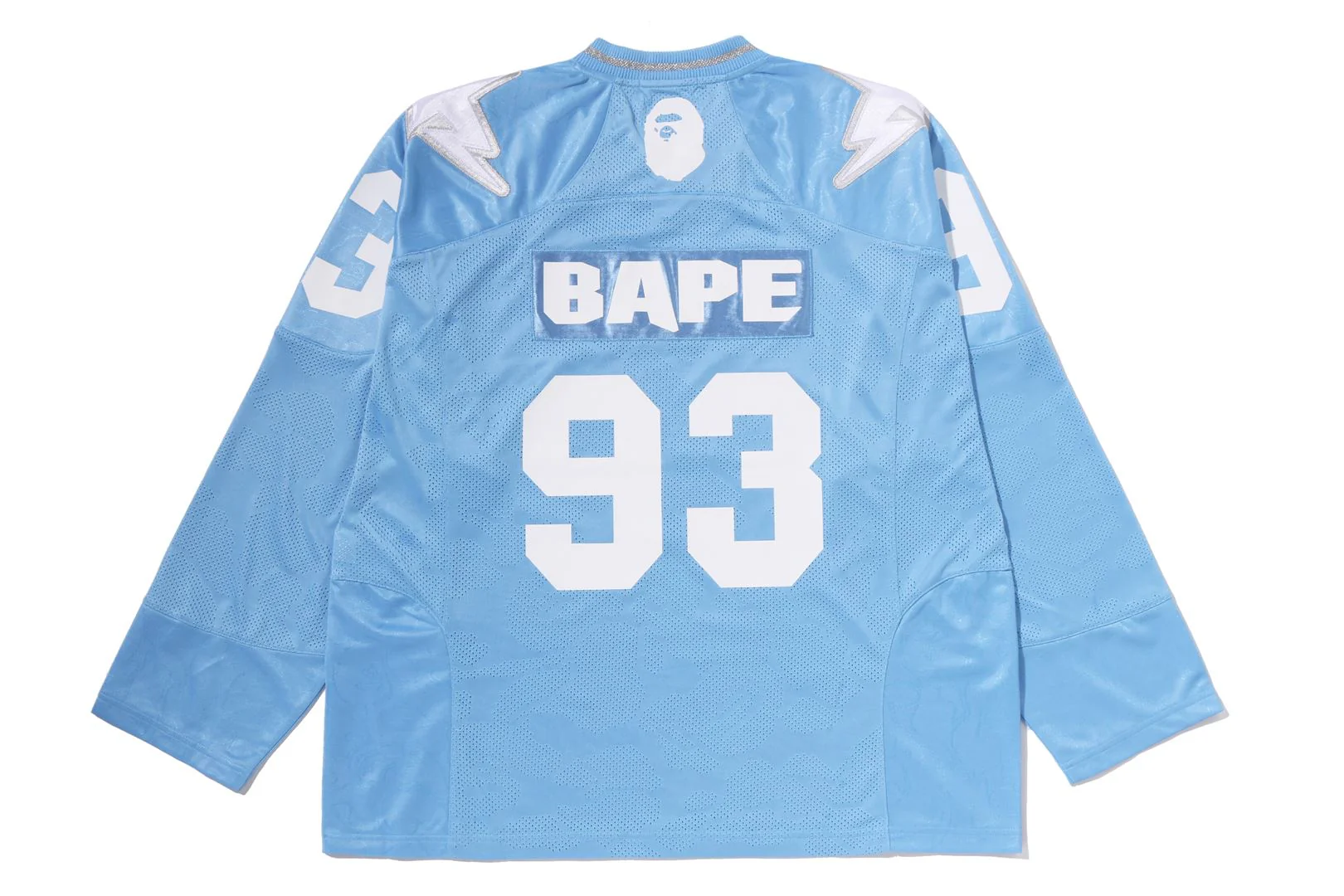 LINE CAMO MULTI LOGO CROPPED FIT FOOTBALL JERSEY - Image 7