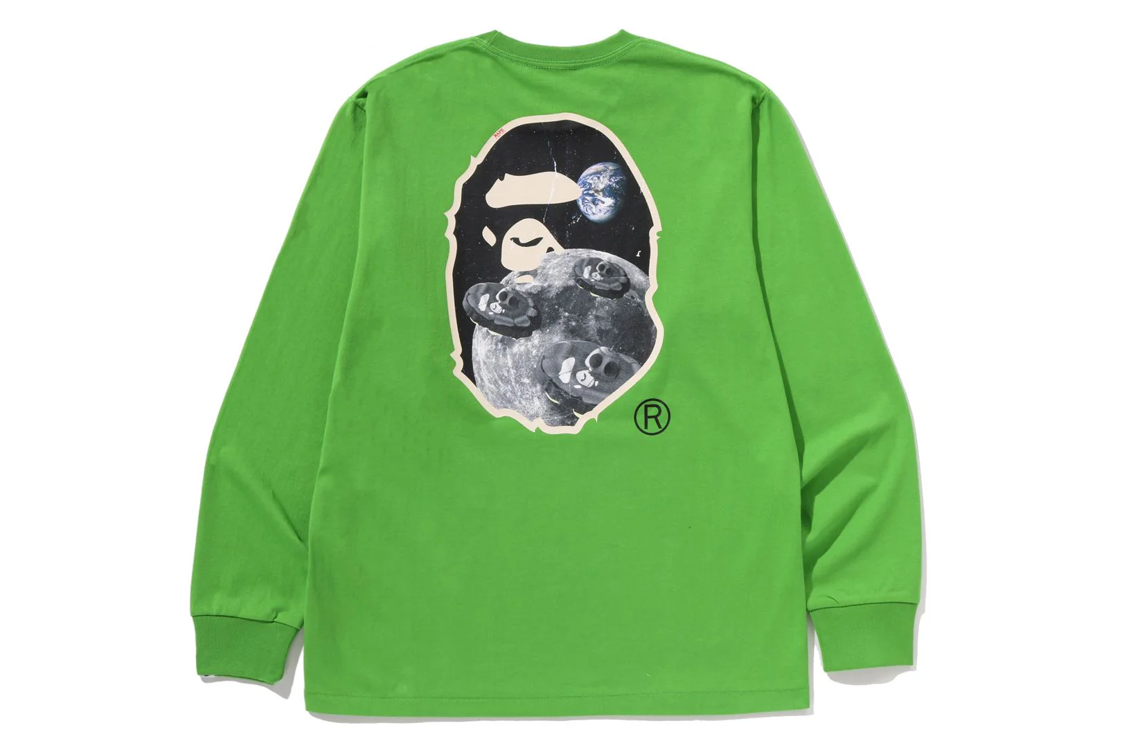 MOON APE HEAD OLD PHOTO L/S TEE - Image 10