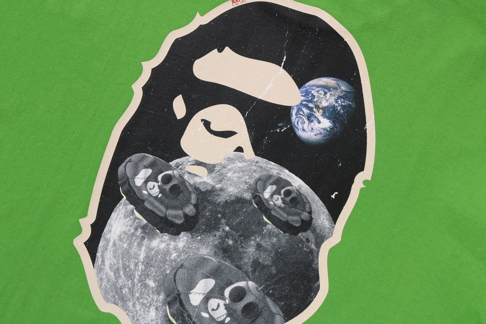 MOON APE HEAD OLD PHOTO L/S TEE - Image 12