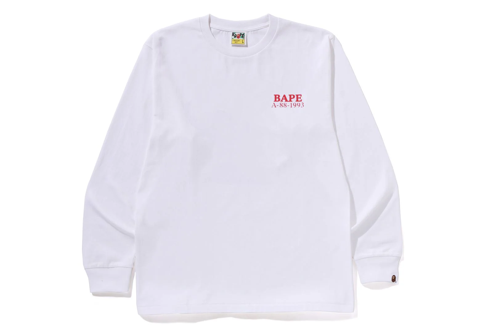 MOON APE HEAD OLD PHOTO L/S TEE - Image 5