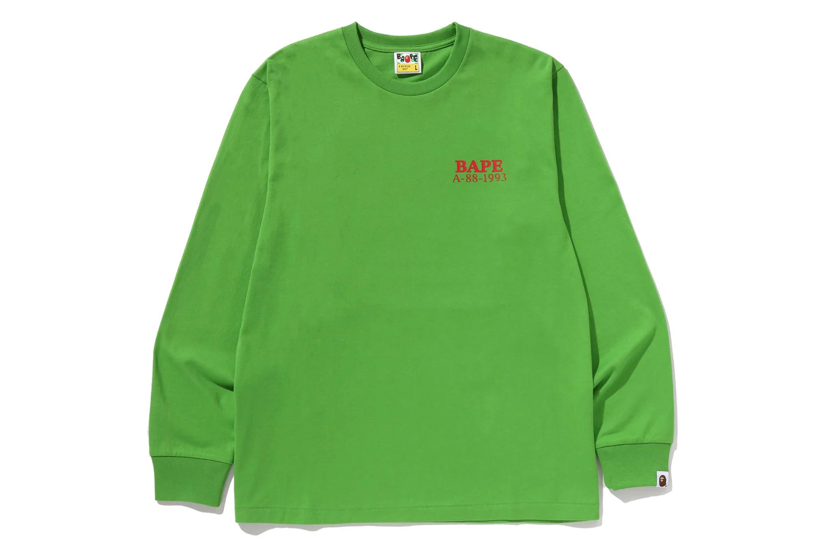 MOON APE HEAD OLD PHOTO L/S TEE - Image 9