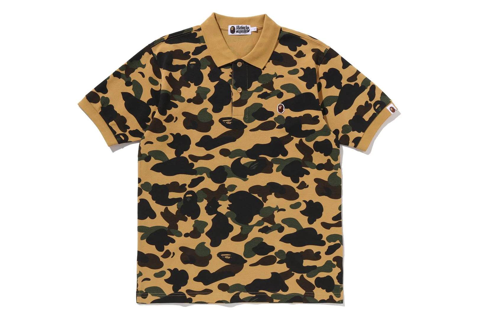 1ST CAMO ONE POINT REGULAR FIT POLO SHIRT - Image 4