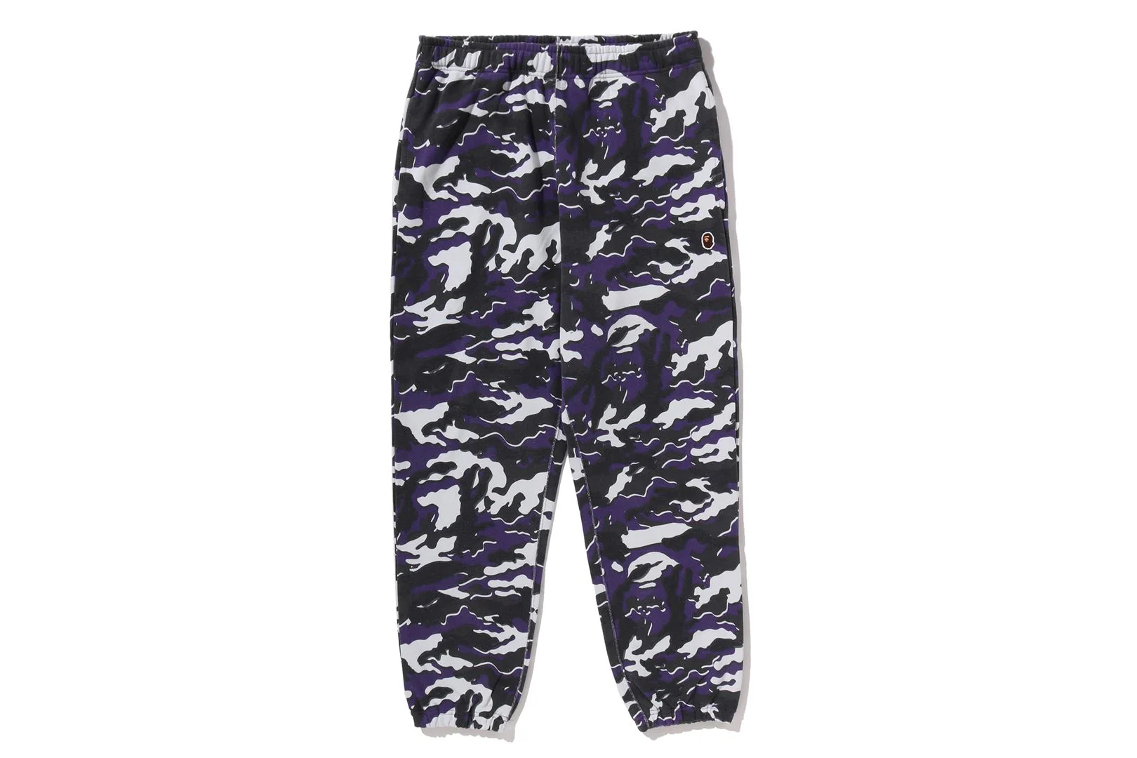 GLITCH WOODLAND CAMO RELAXED FIT SWEAT PANTS - Image 5