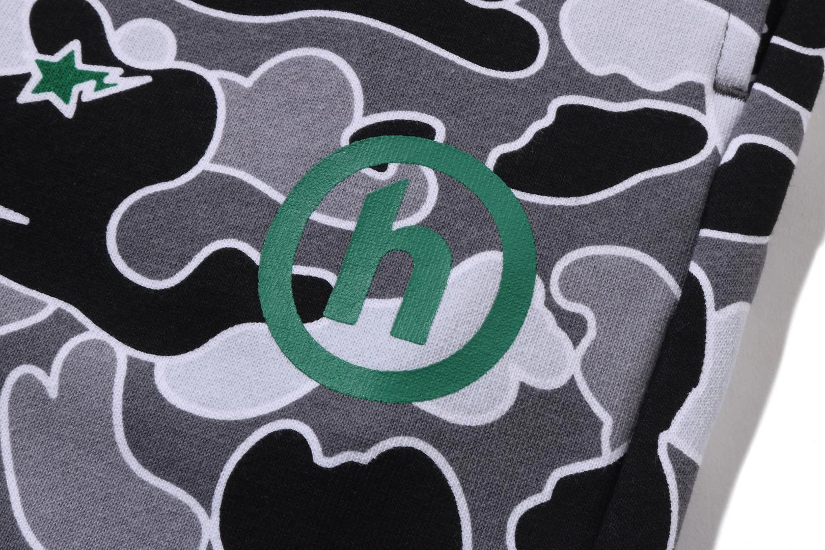 BAPE X HIDDEN STA CAMO SWEAT PANTS - Image 3