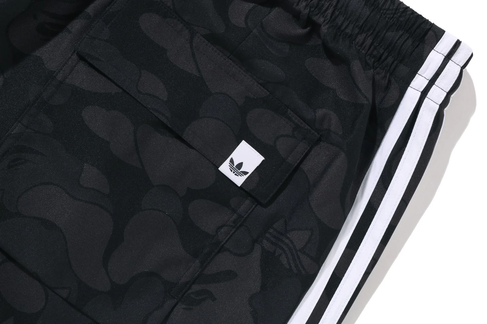 BAPE X ADIDAS CAMO JACQUARD PANTS - Image 6