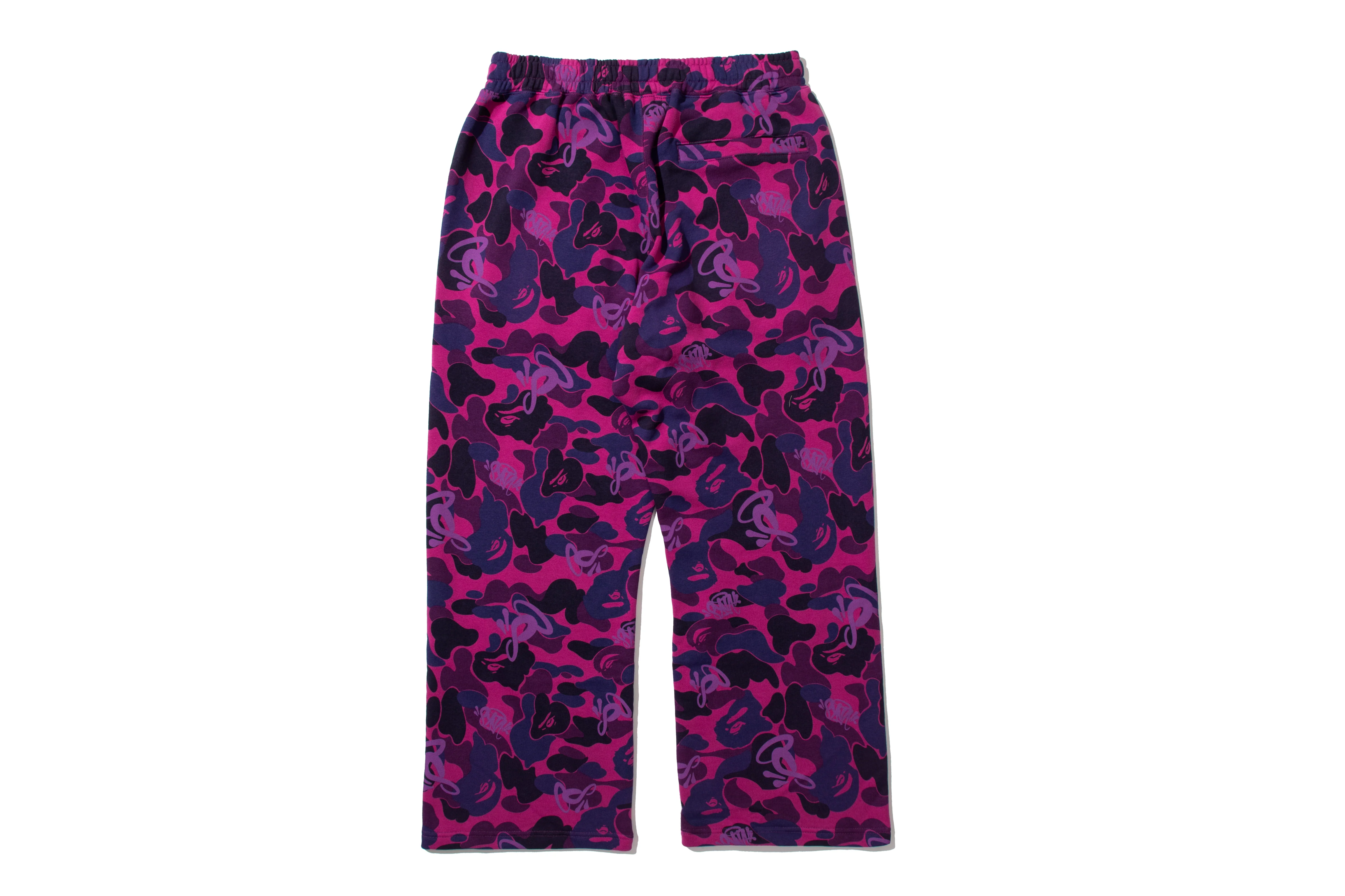 BAPE X SPOTIFY BY CENTRAL CEE CAMO RELAXED FIT SWEATPANTS - Image 2