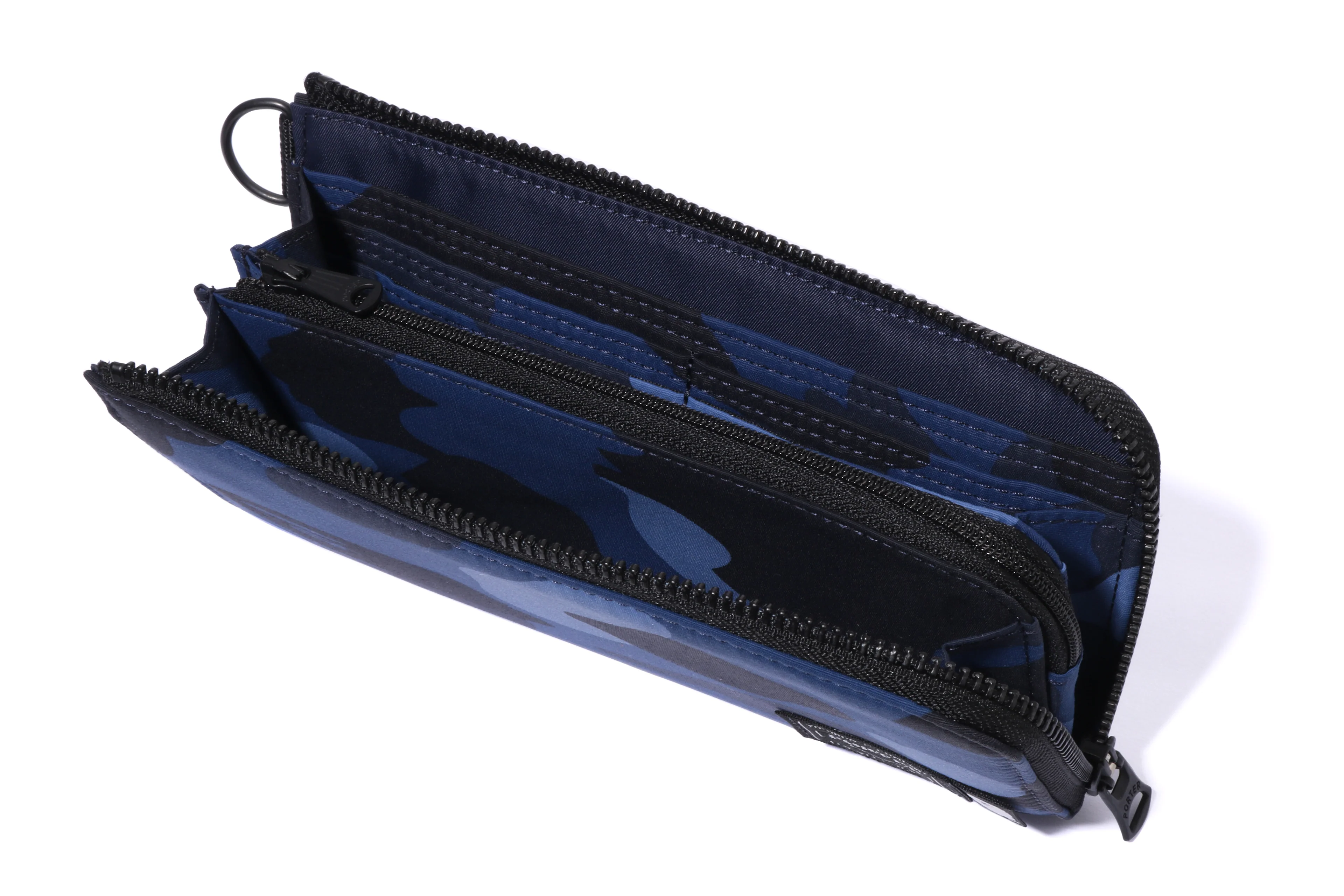 BAPE X PORTER COLOR CAMO LONG WALLET - Image 3
