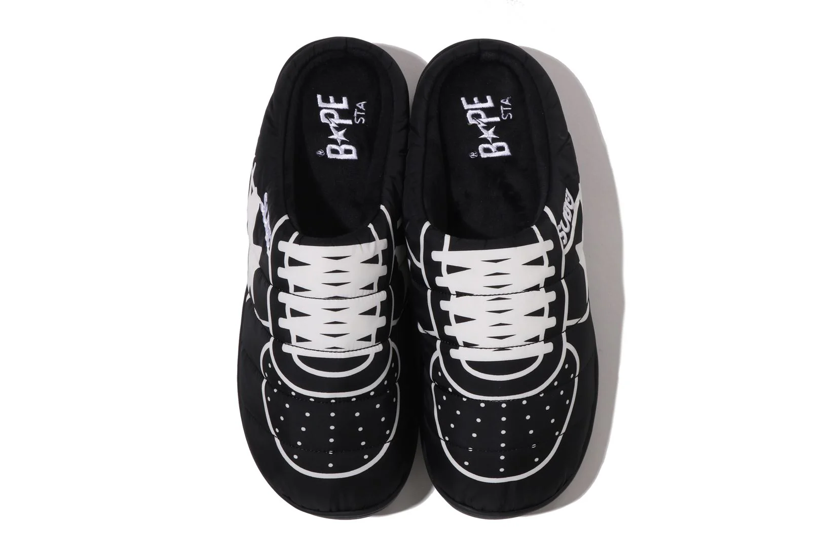 BAPE X SUBU - PUFFER SANDALS - Image 2