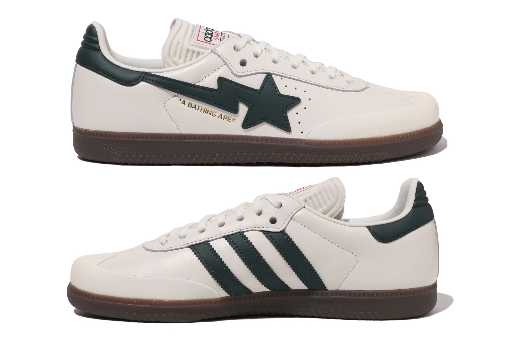 BAPE X ADIDAS SAMBA MENS - Image 9