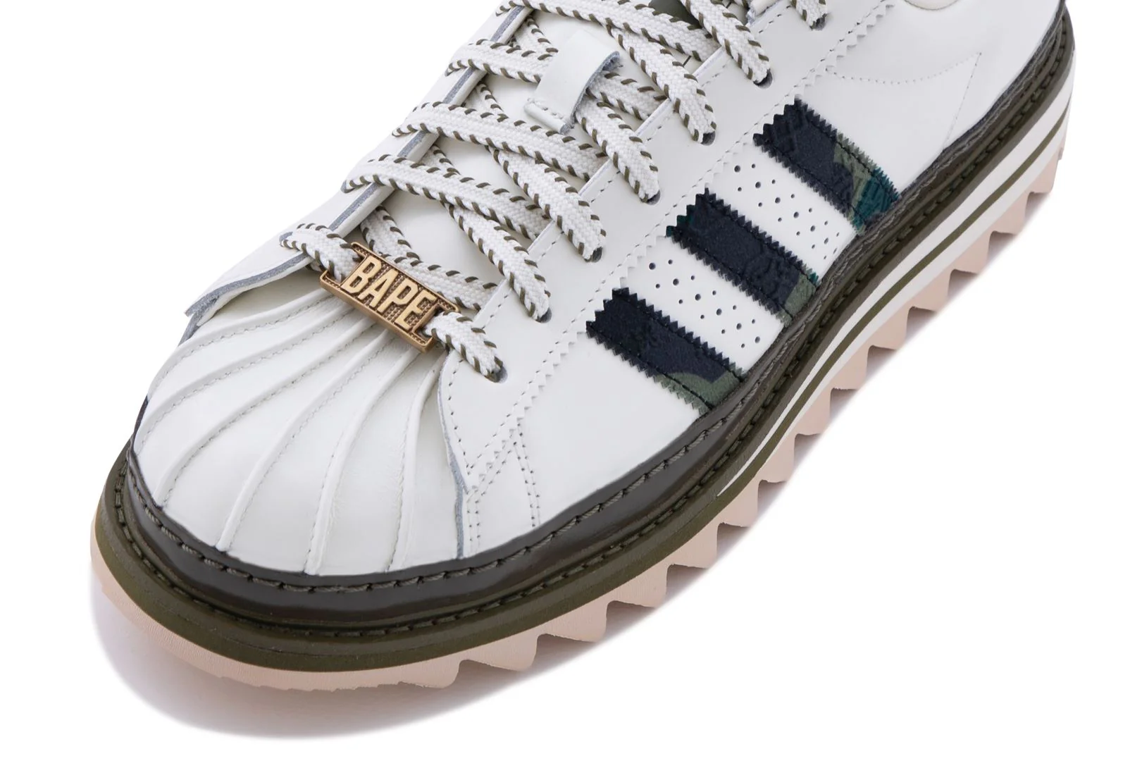 BAPE X CLOT SUPERSTAR BY EDISON CHEN MENS - Image 4