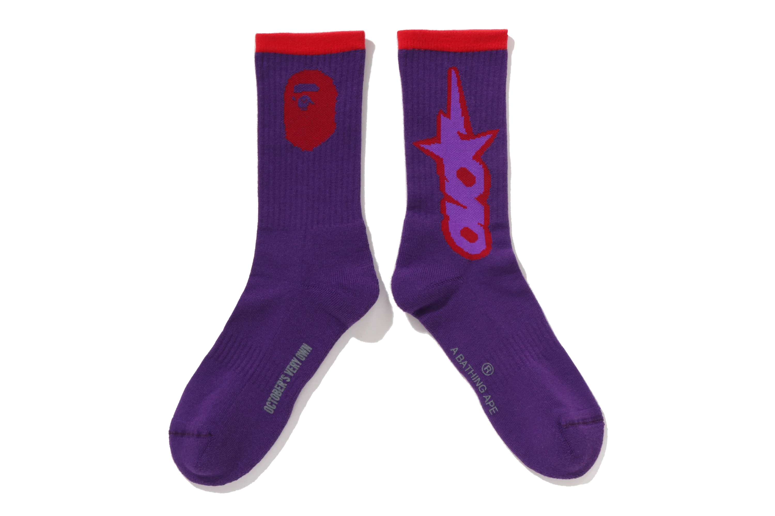 BAPE X OVO OVO STA ATHLETIC SOCKS - Image 11