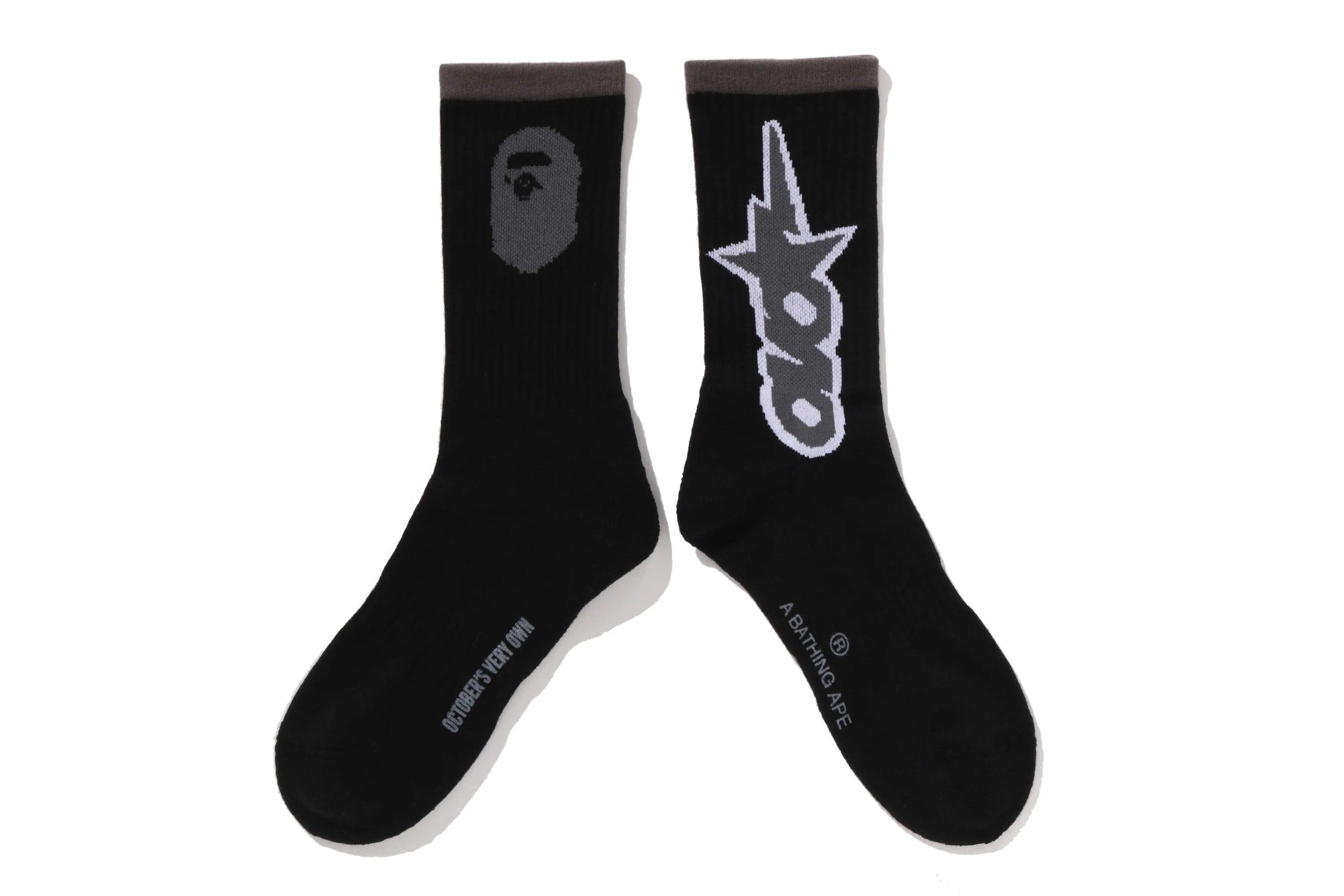 BAPE X OVO OVO STA ATHLETIC SOCKS - Image 3
