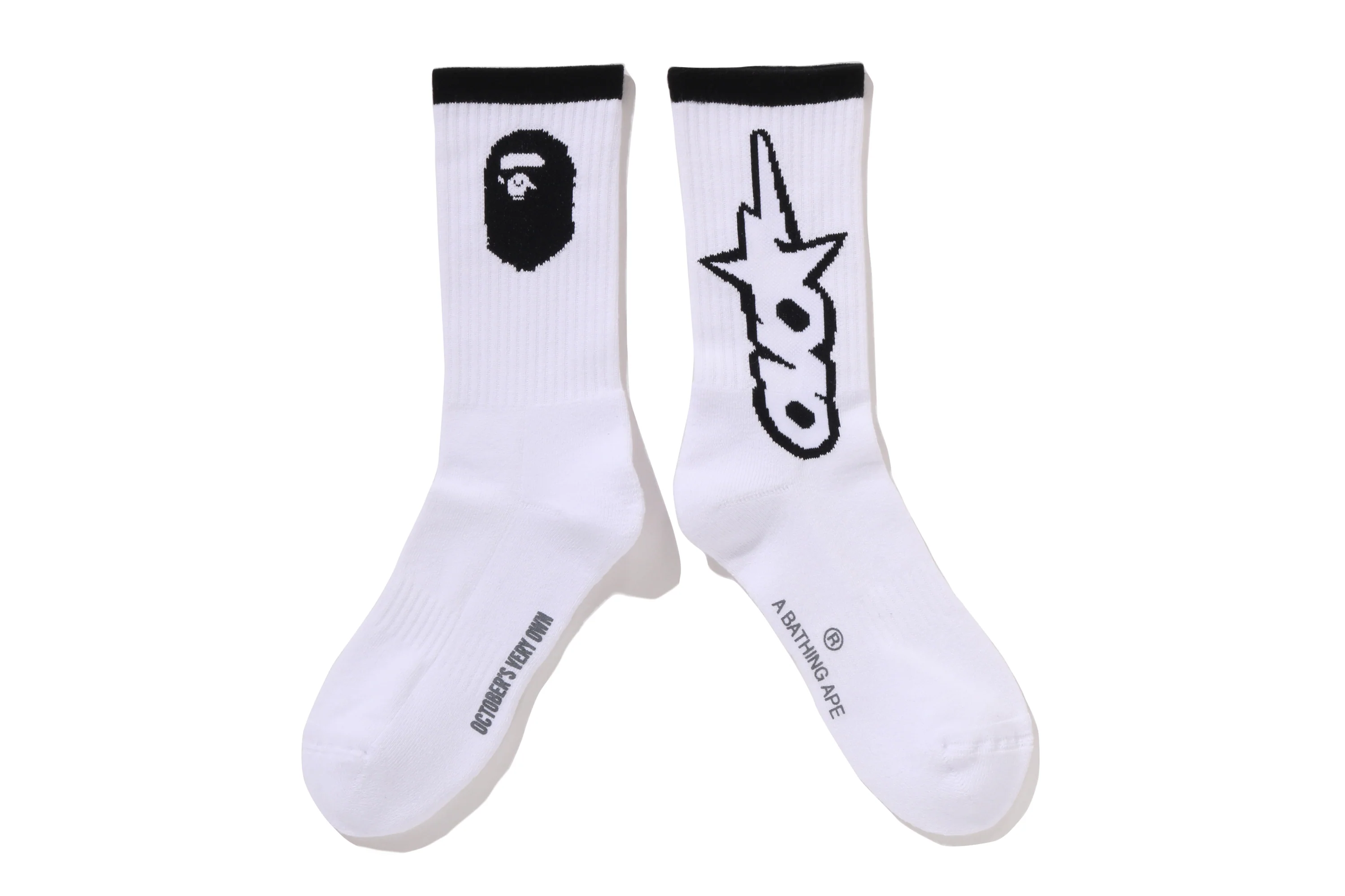 BAPE X OVO OVO STA ATHLETIC SOCKS - Image 7