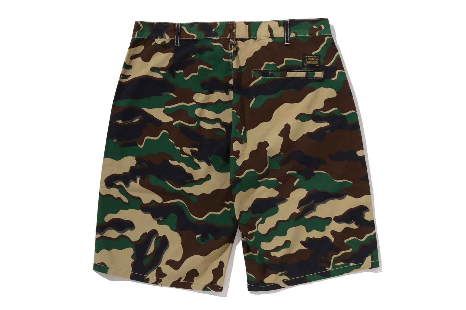 GLITCH WOODLAND CAMO SHORTS - Image 2