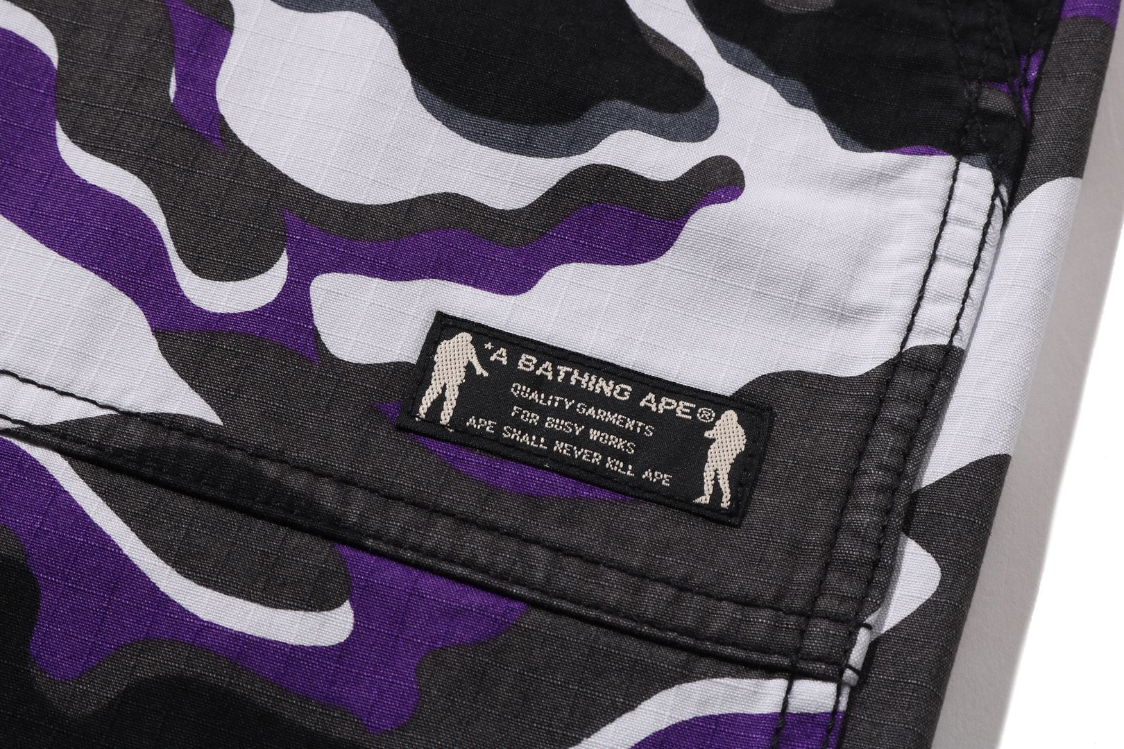 GLITCH WOODLAND CAMO SHORTS - Image 7